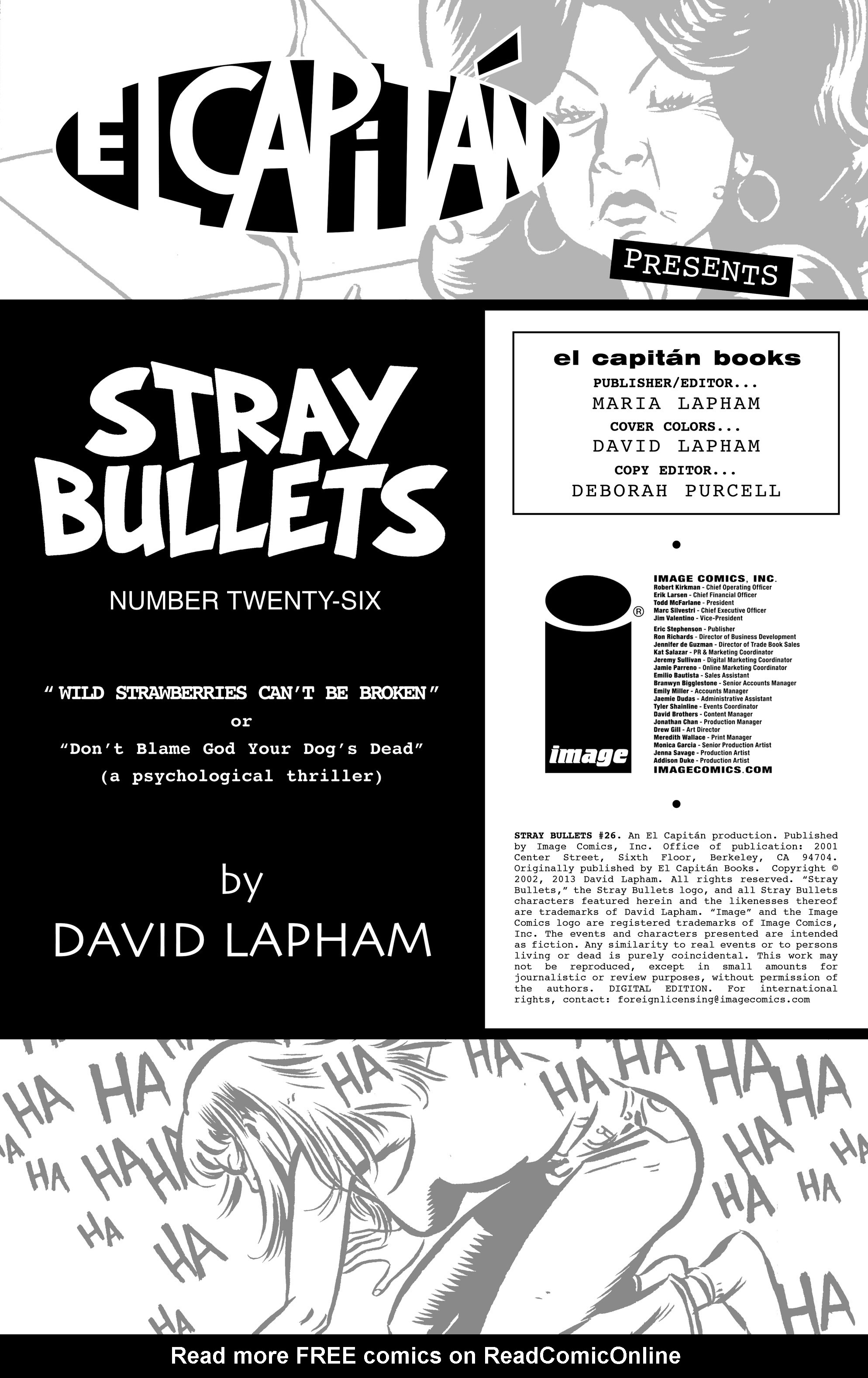 Read online Stray Bullets comic -  Issue #26 - 2