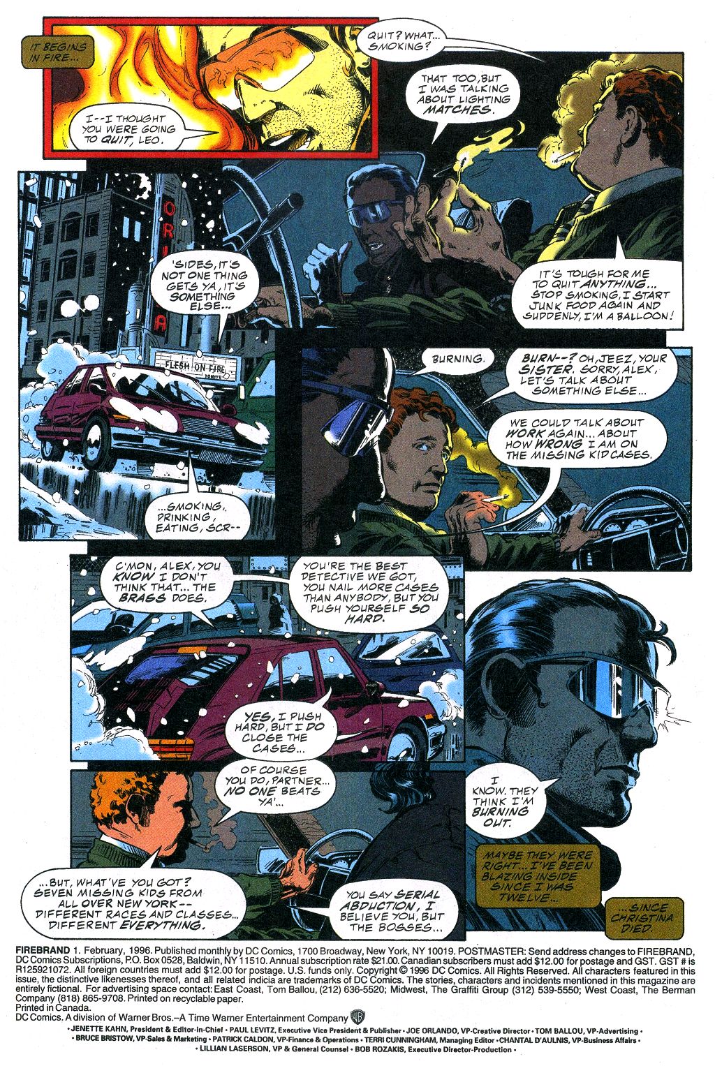 Read online Firebrand comic -  Issue #1 - 2