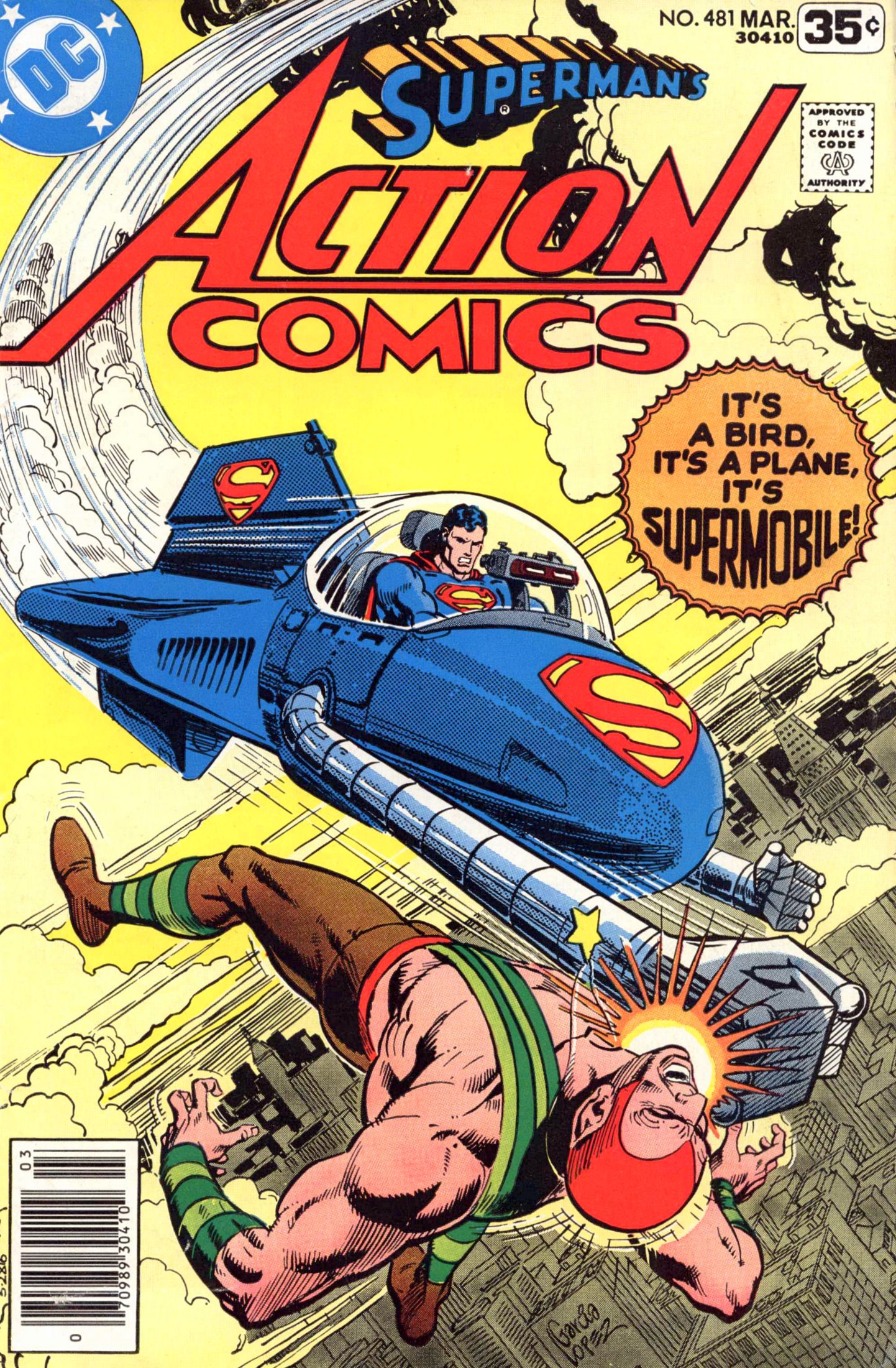 Read online Action Comics (1938) comic -  Issue #481 - 1