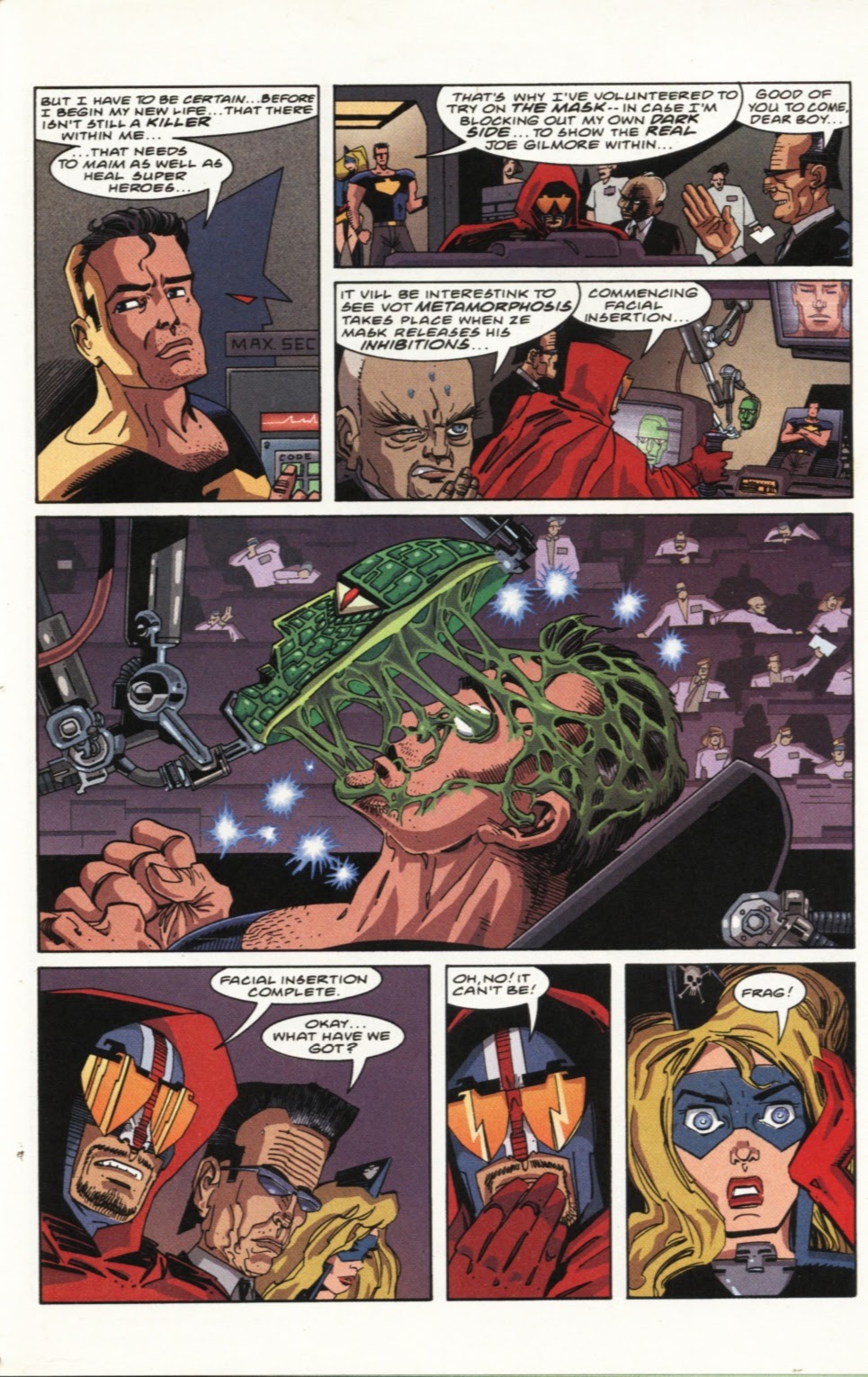 Read online The Mask/Marshal Law comic -  Issue #2 - 23