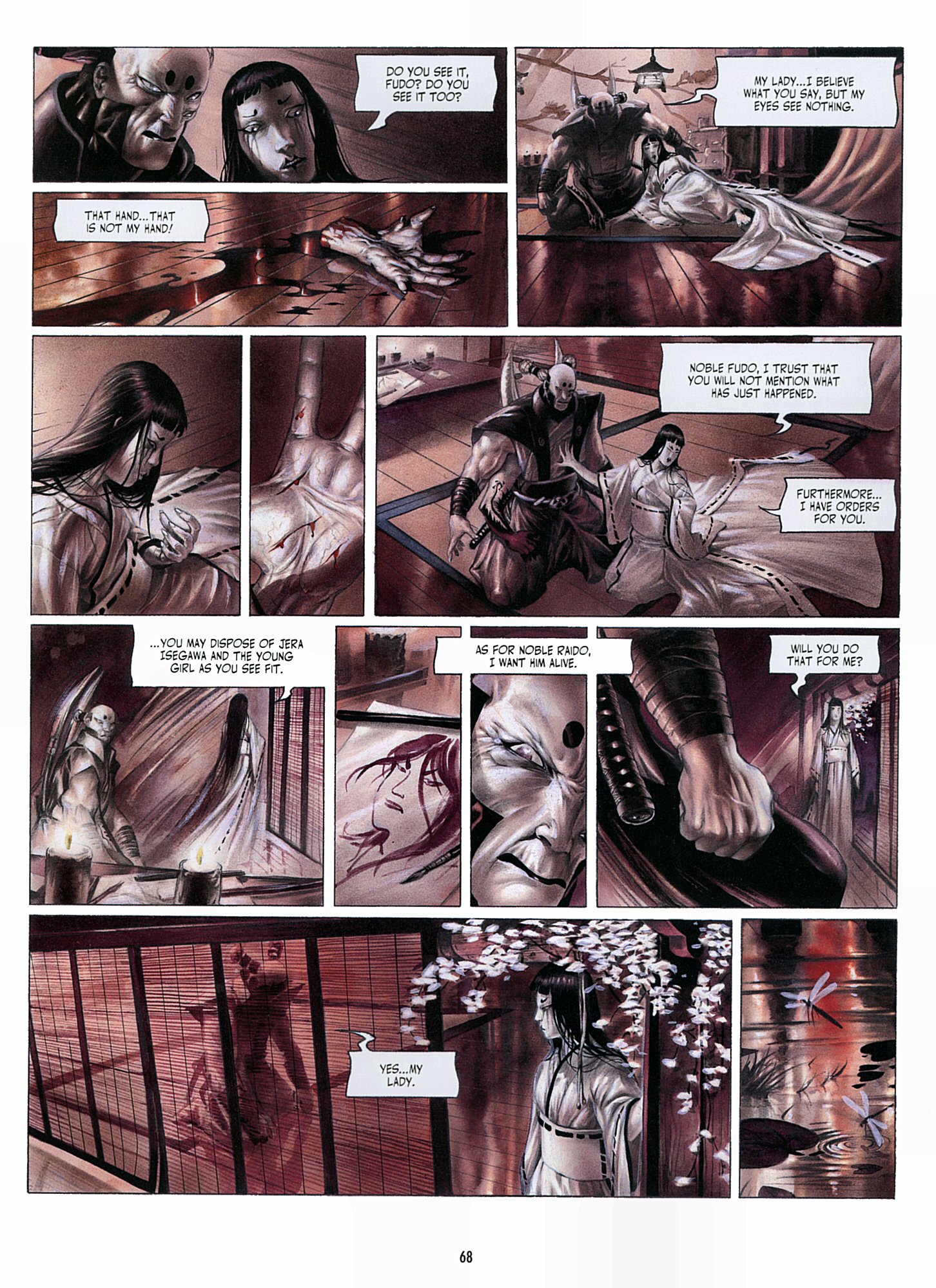 Read online Legend of the Scarlet Blades comic -  Issue # TPB - 69