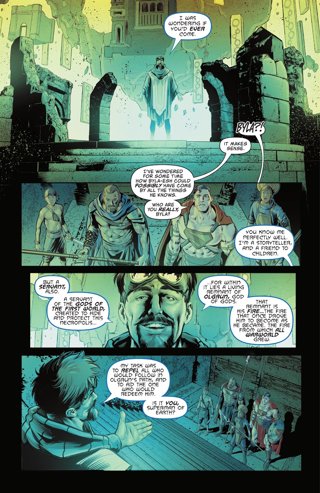 Read online Superman: Action Comics: Warworld Revolution comic -  Issue # TPB (Part 2) - 14