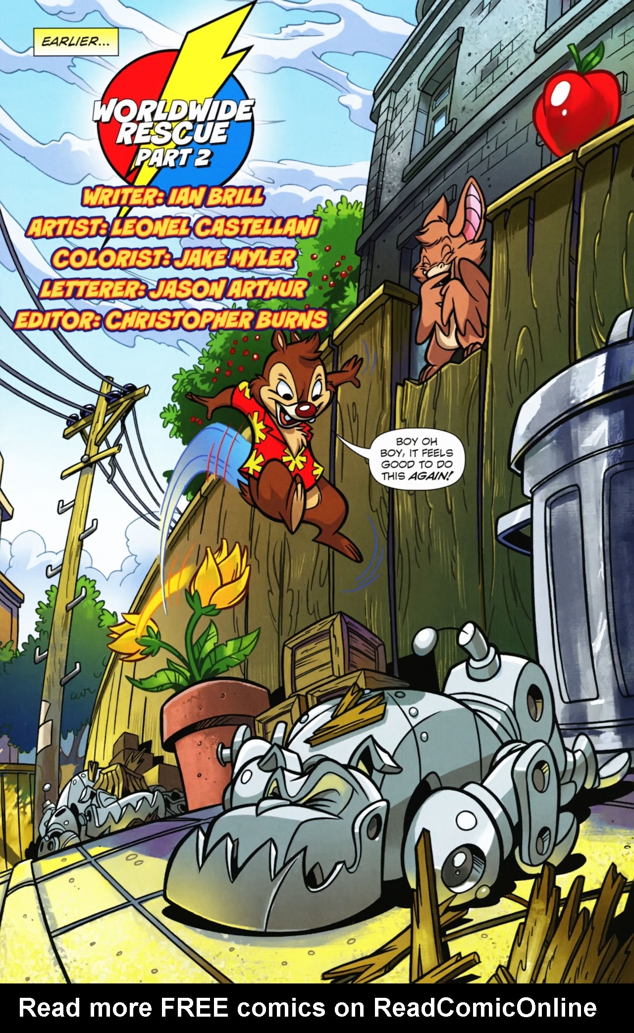 Read online Chip 'N' Dale Rescue Rangers comic -  Issue #2 - 4