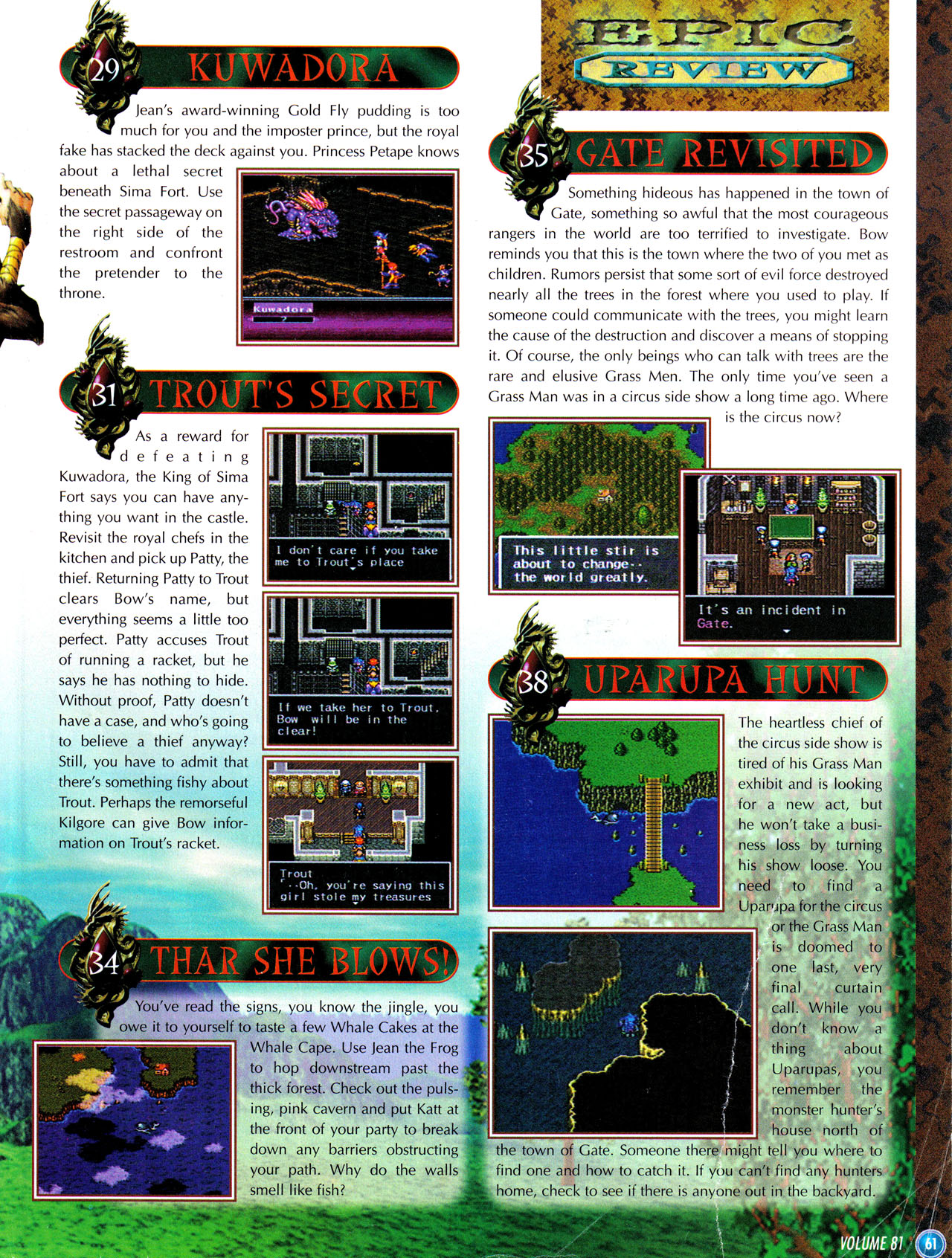 Read online Nintendo Power comic -  Issue #81 - 68