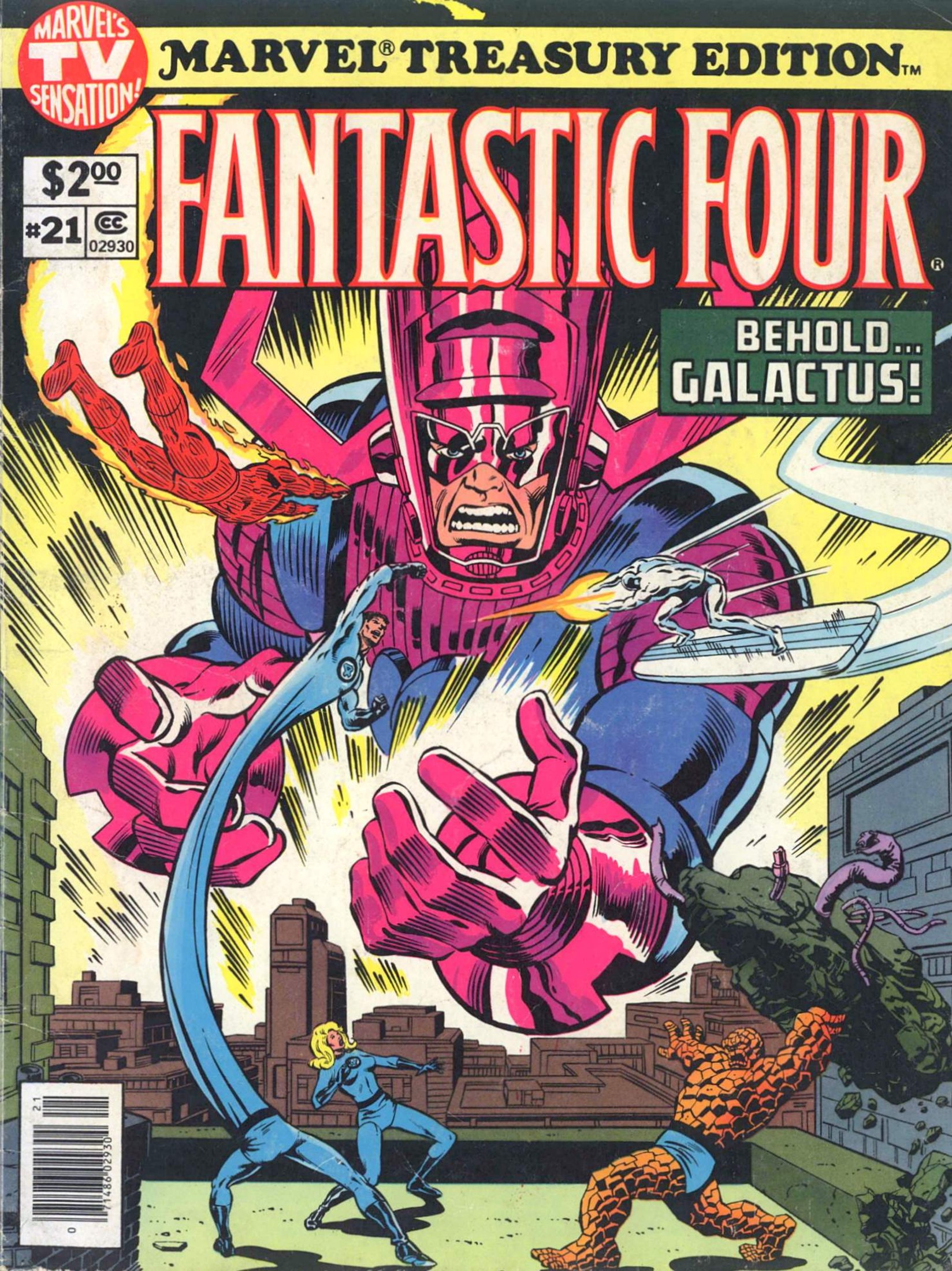Read online Marvel Treasury Edition comic -  Issue #21 - 1