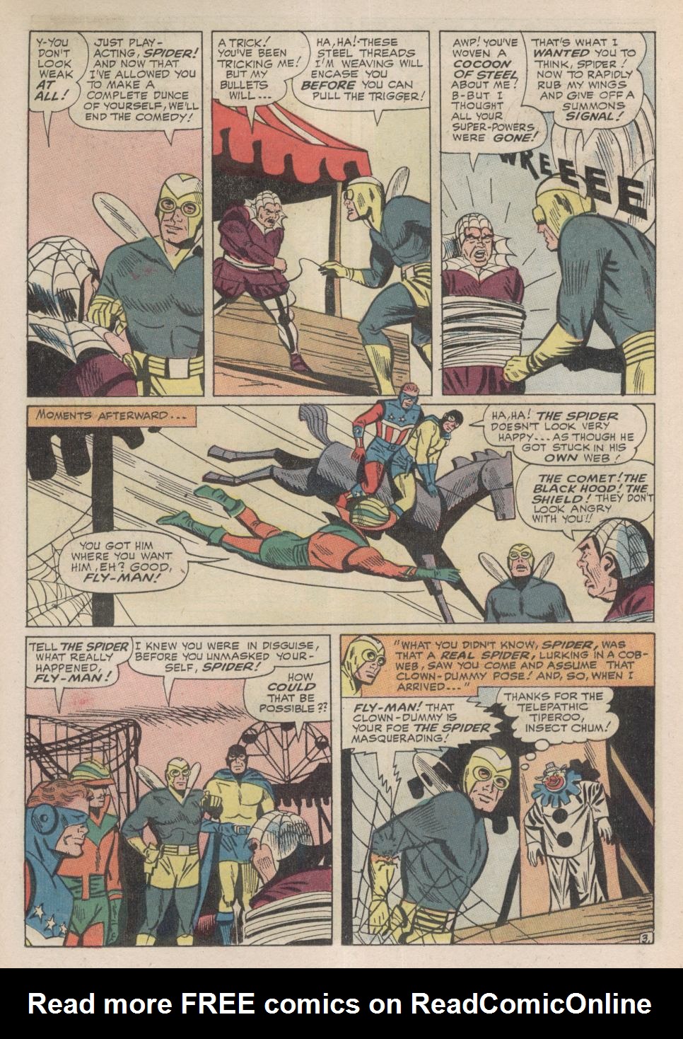 Read online Fly Man comic -  Issue #31 - 31