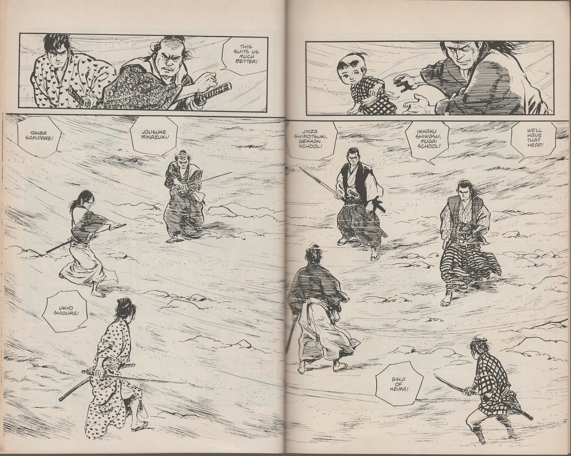 Read online Lone Wolf and Cub comic -  Issue #12 - 57