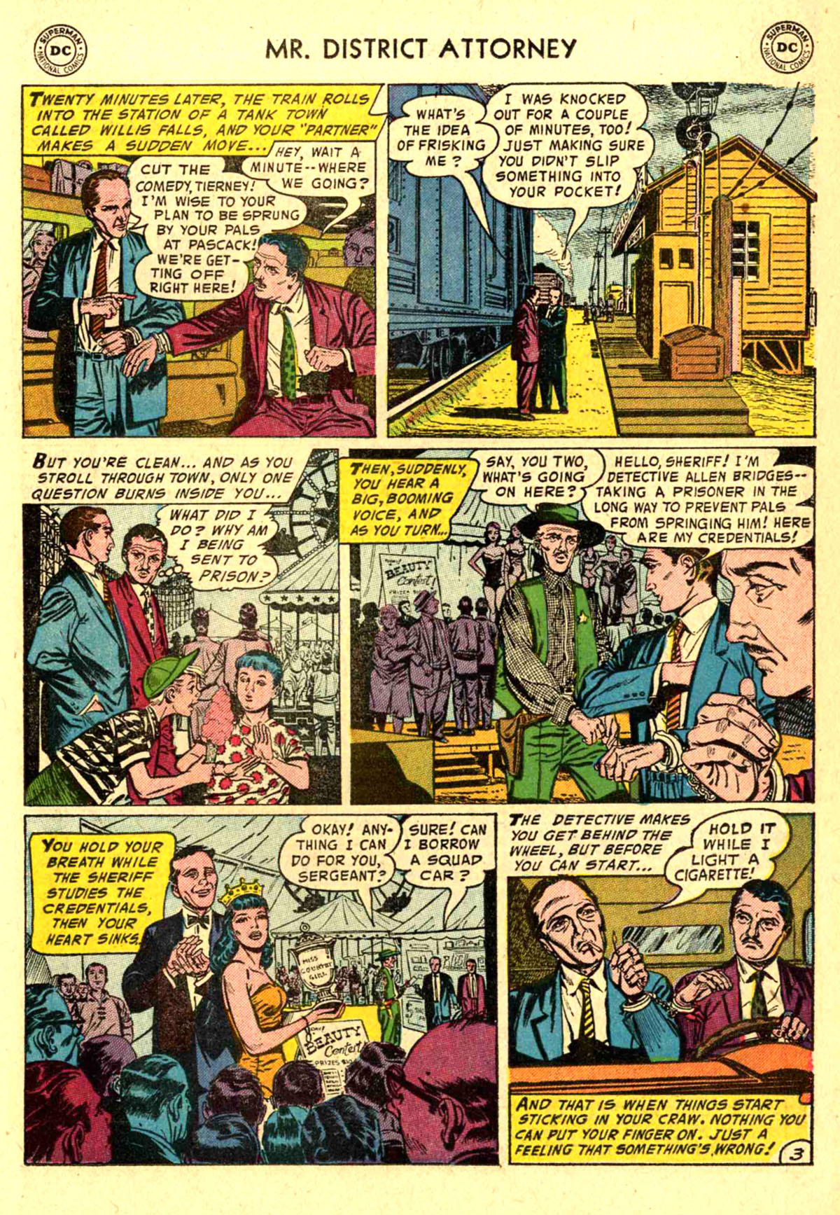 Read online Mr. District Attorney comic -  Issue #50 - 15