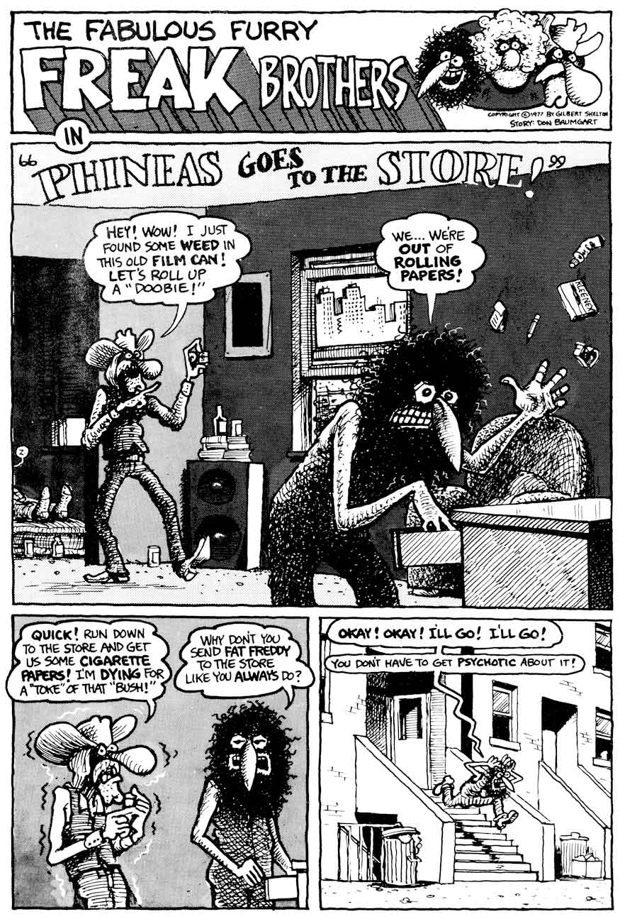 Read online The Fabulous Furry Freak Brothers comic -  Issue #6 - 19