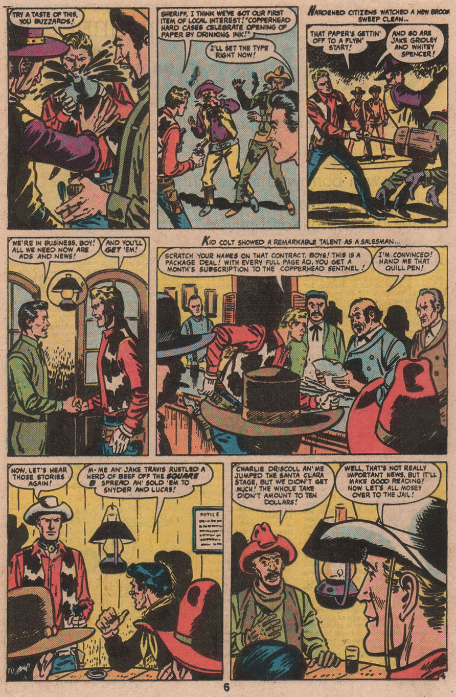 Read online Kid Colt Outlaw comic -  Issue #210 - 8
