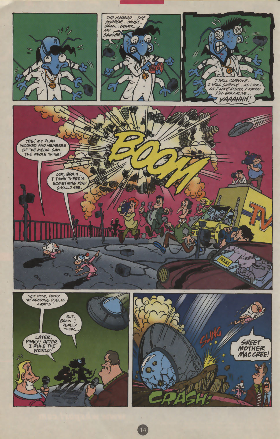 Read online Pinky and The Brain comic -  Issue #20 - 12