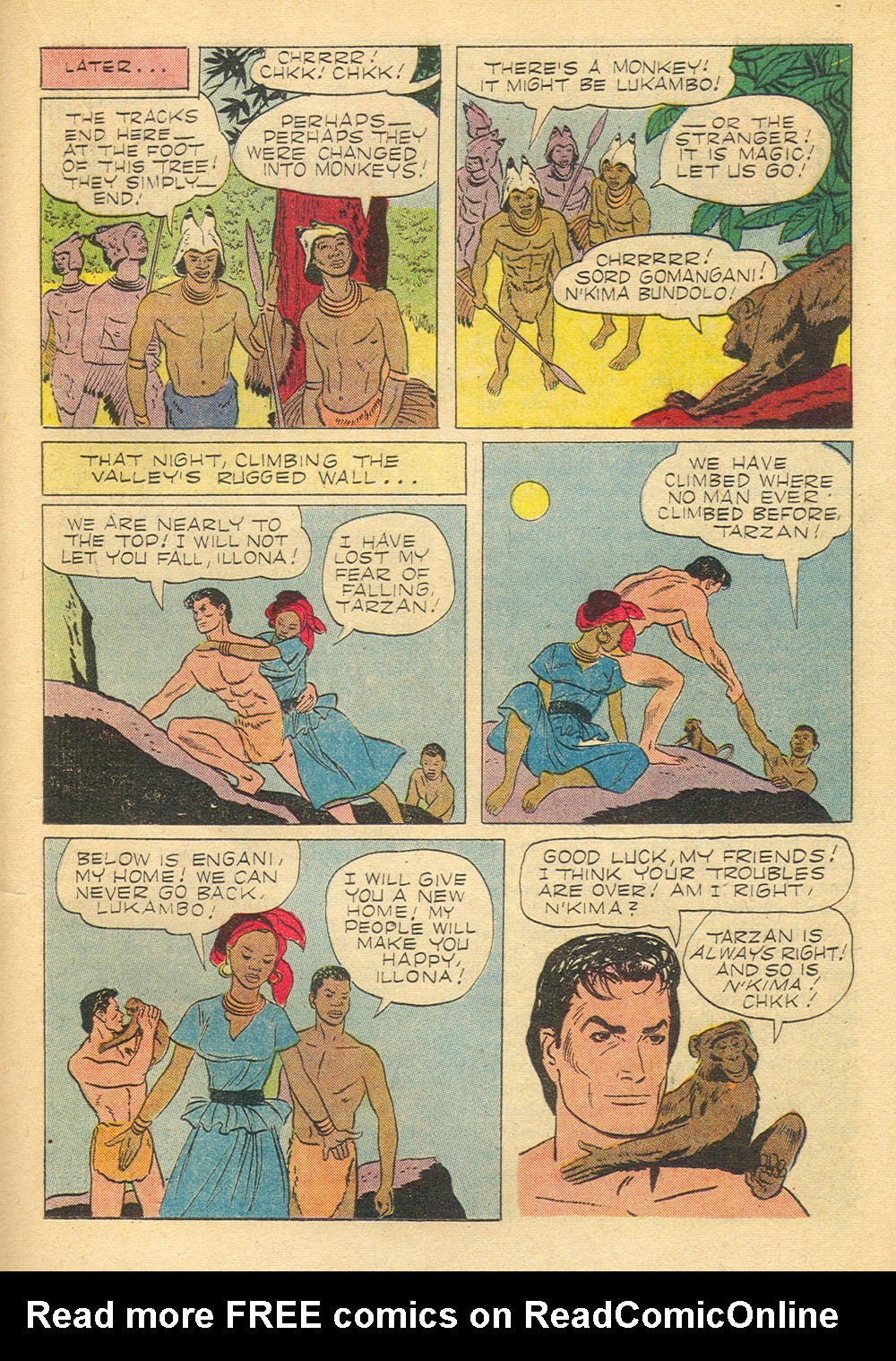 Read online Tarzan (1948) comic -  Issue #75 - 17