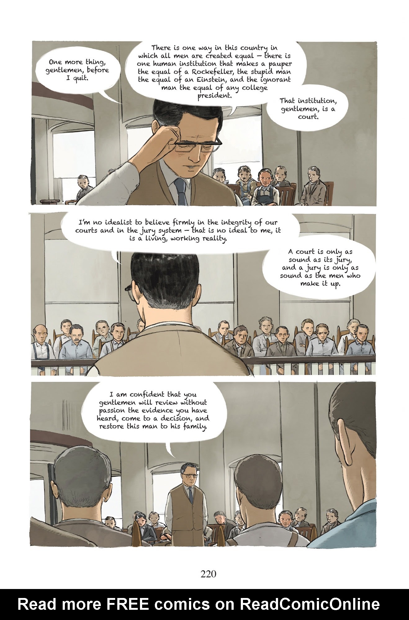 Read online To Kill a Mockingbird: A Graphic Novel comic -  Issue # TPB (Part 3) - 34