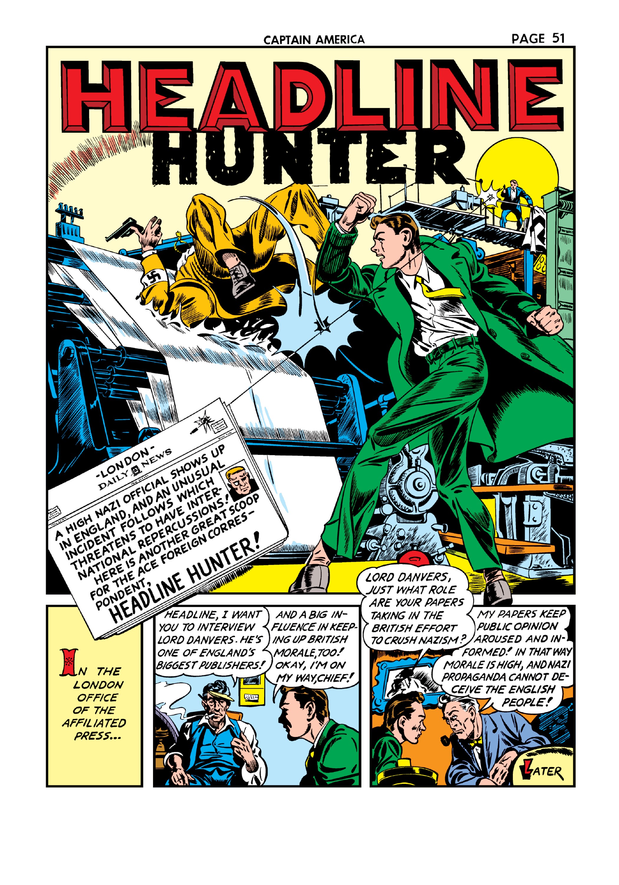Read online Marvel Masterworks: Golden Age Captain America comic -  Issue # TPB 4 (Part 1) - 60