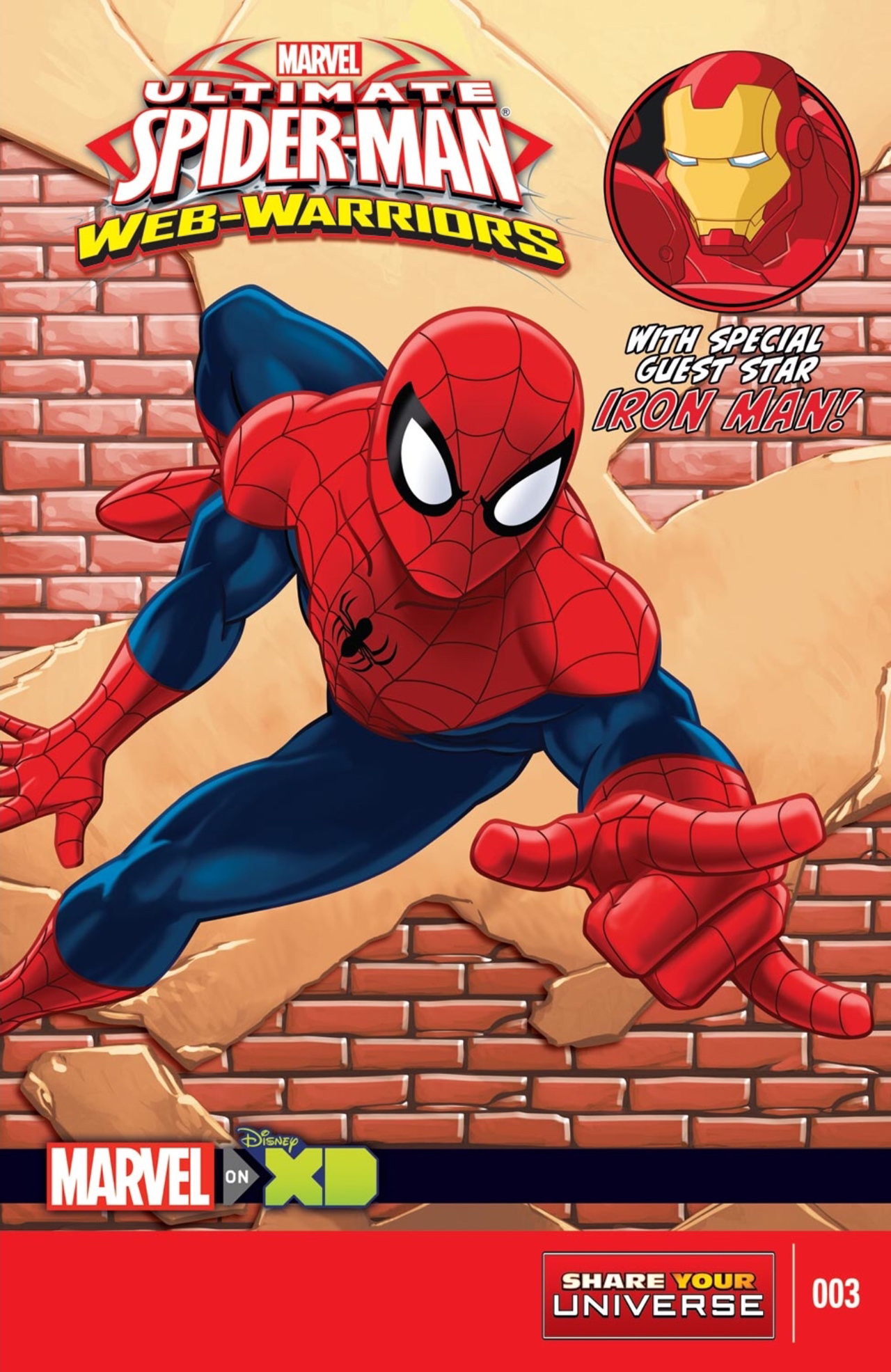 Read online Marvel Universe Ultimate Spider-Man: Web Warriors comic -  Issue #3 - 1