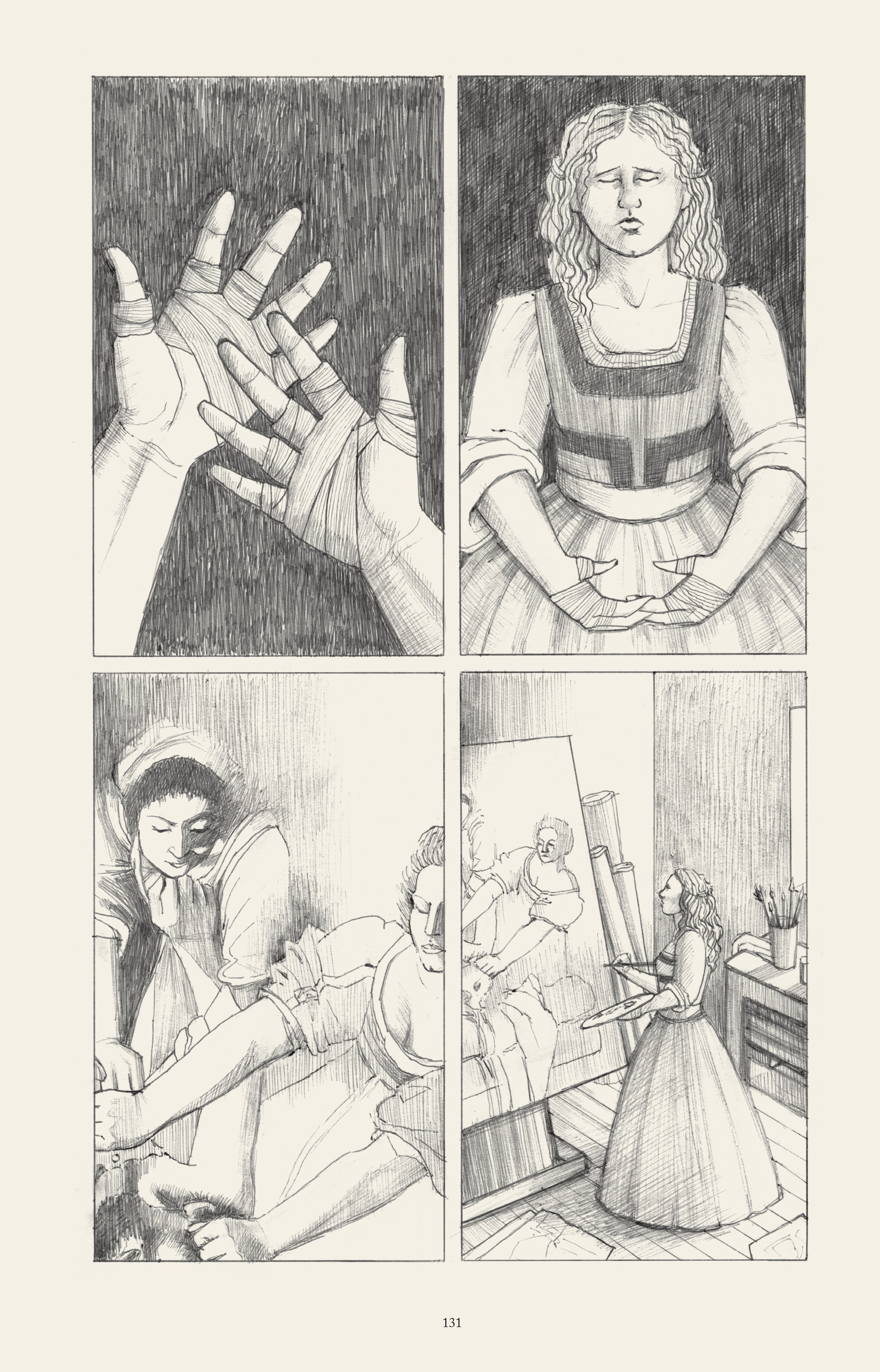 Read online I Know What I Am: The Life and Times of Artemisia Gentileschi comic -  Issue # TPB (Part 2) - 39