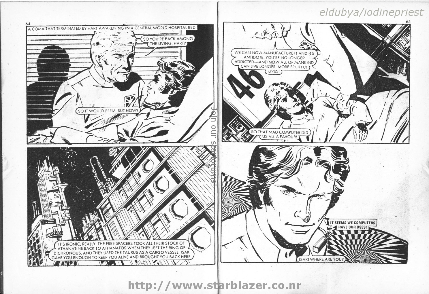 Read online Starblazer comic -  Issue #42 - 34