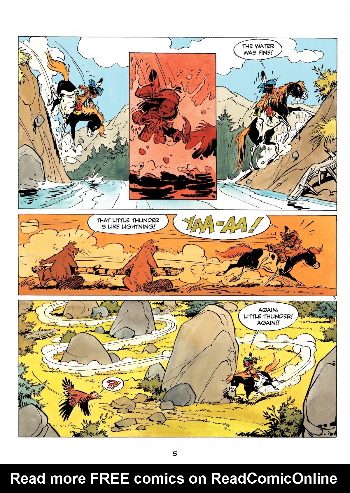 Read online Yakari comic -  Issue #12 - 5
