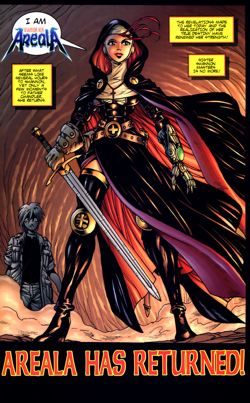 Read online Warrior Nun Areala: Resurrection comic -  Issue #3 - 20