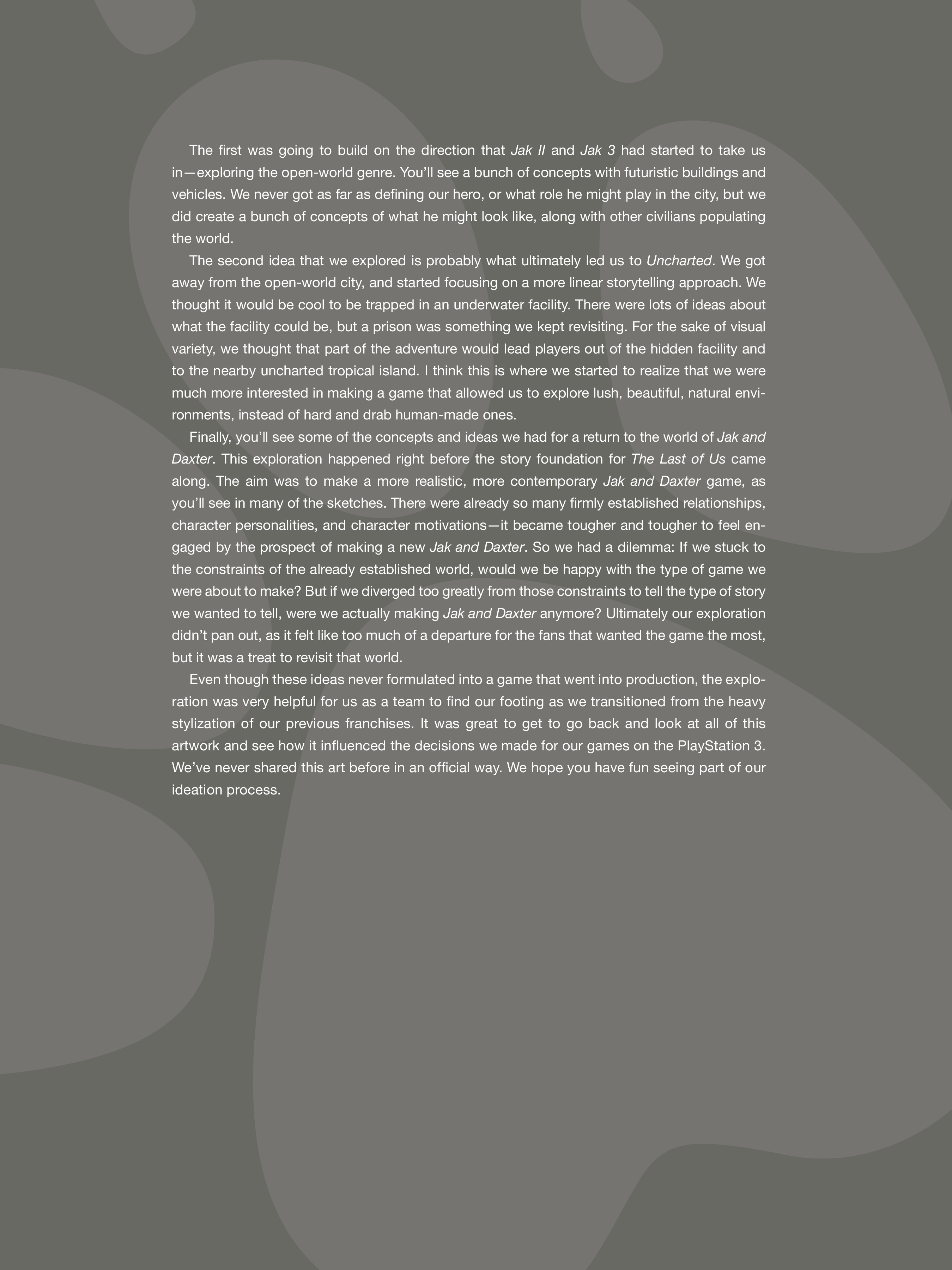 Read online The Art of Naughty Dog comic -  Issue # TPB (Part 2) - 33