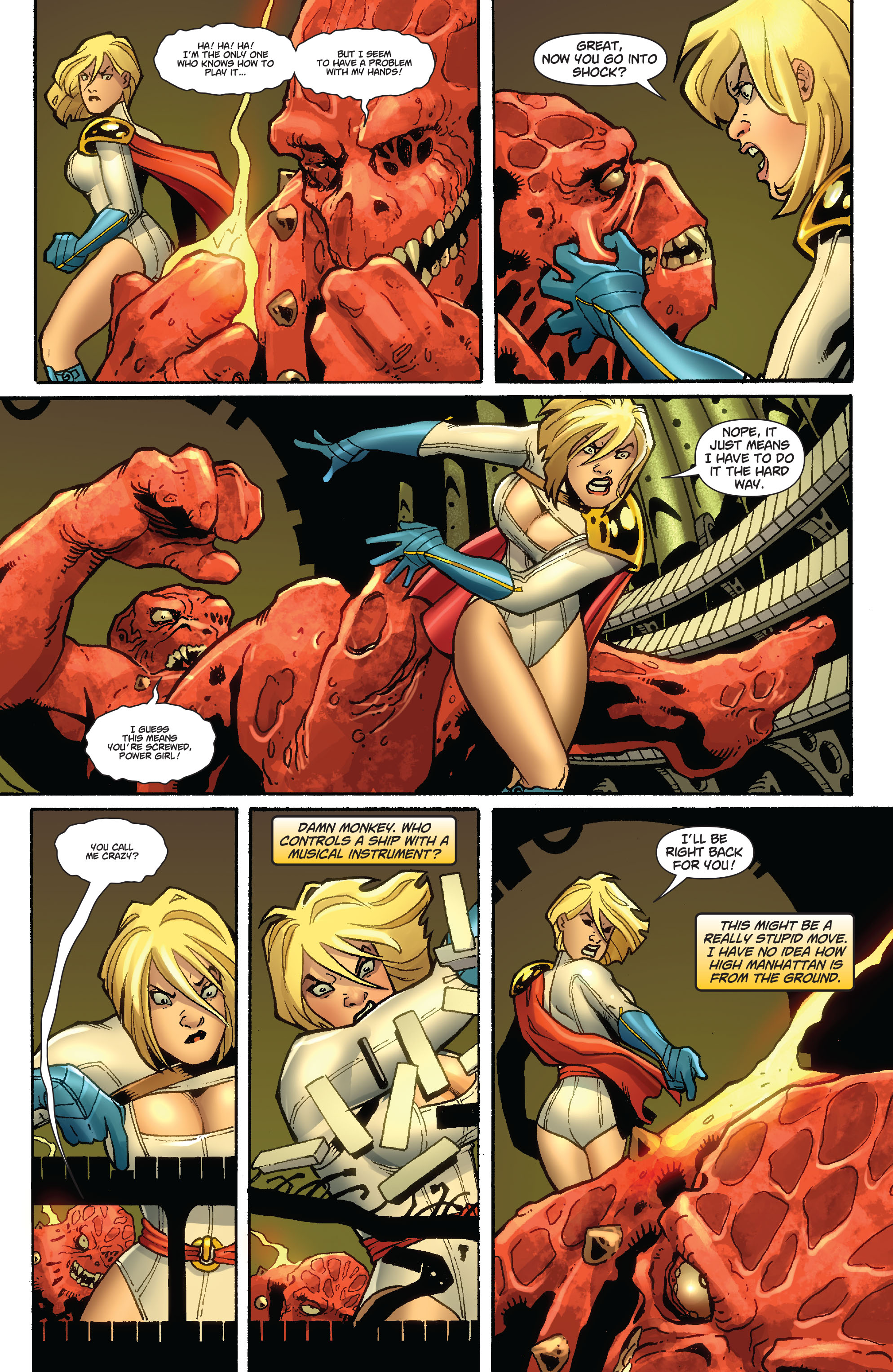 Read online Power Girl (2009) comic -  Issue #3 - 10