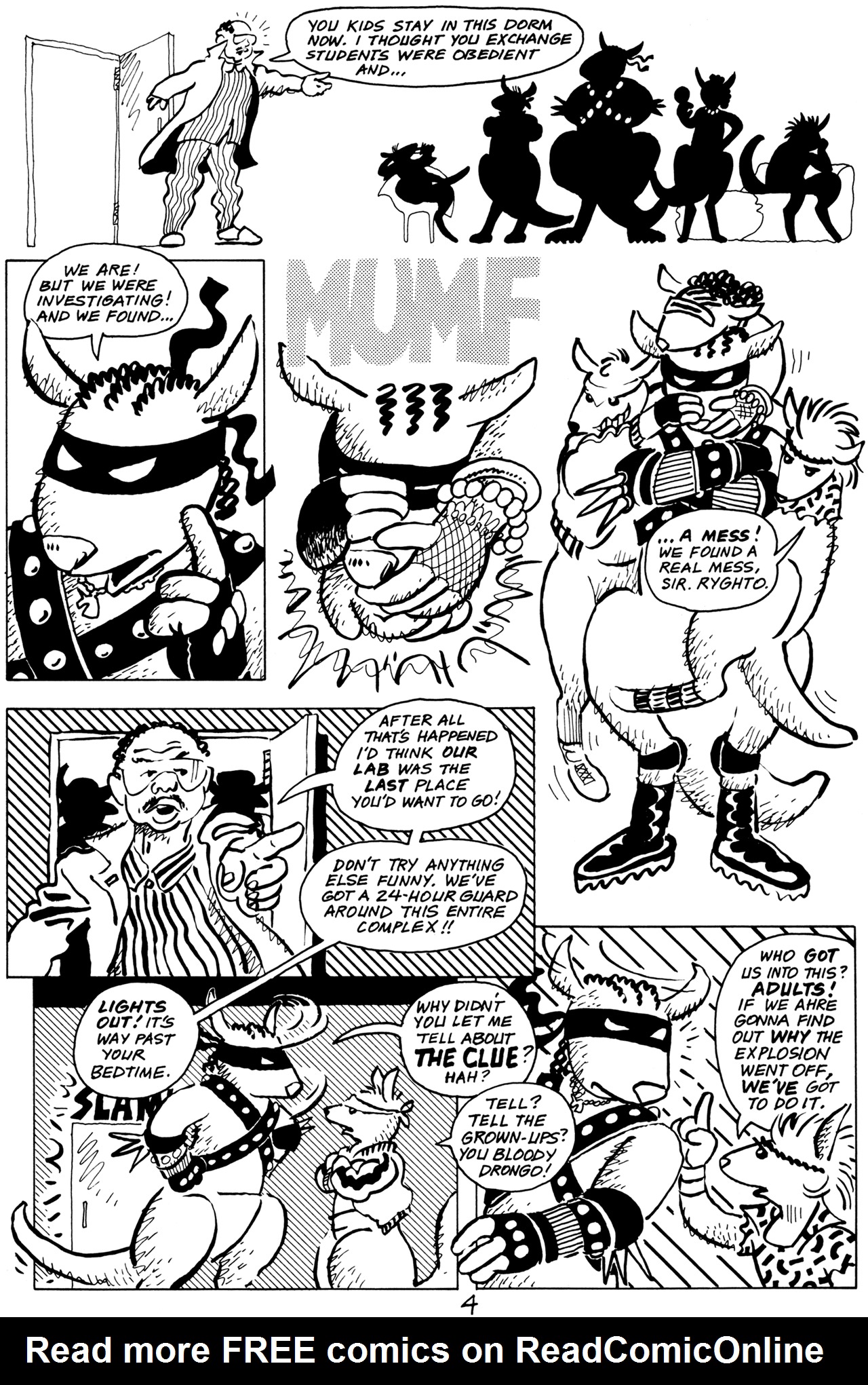 Read online Pre-Teen Dirty-Gene Kung-Fu Kangaroos comic -  Issue #1 - 6