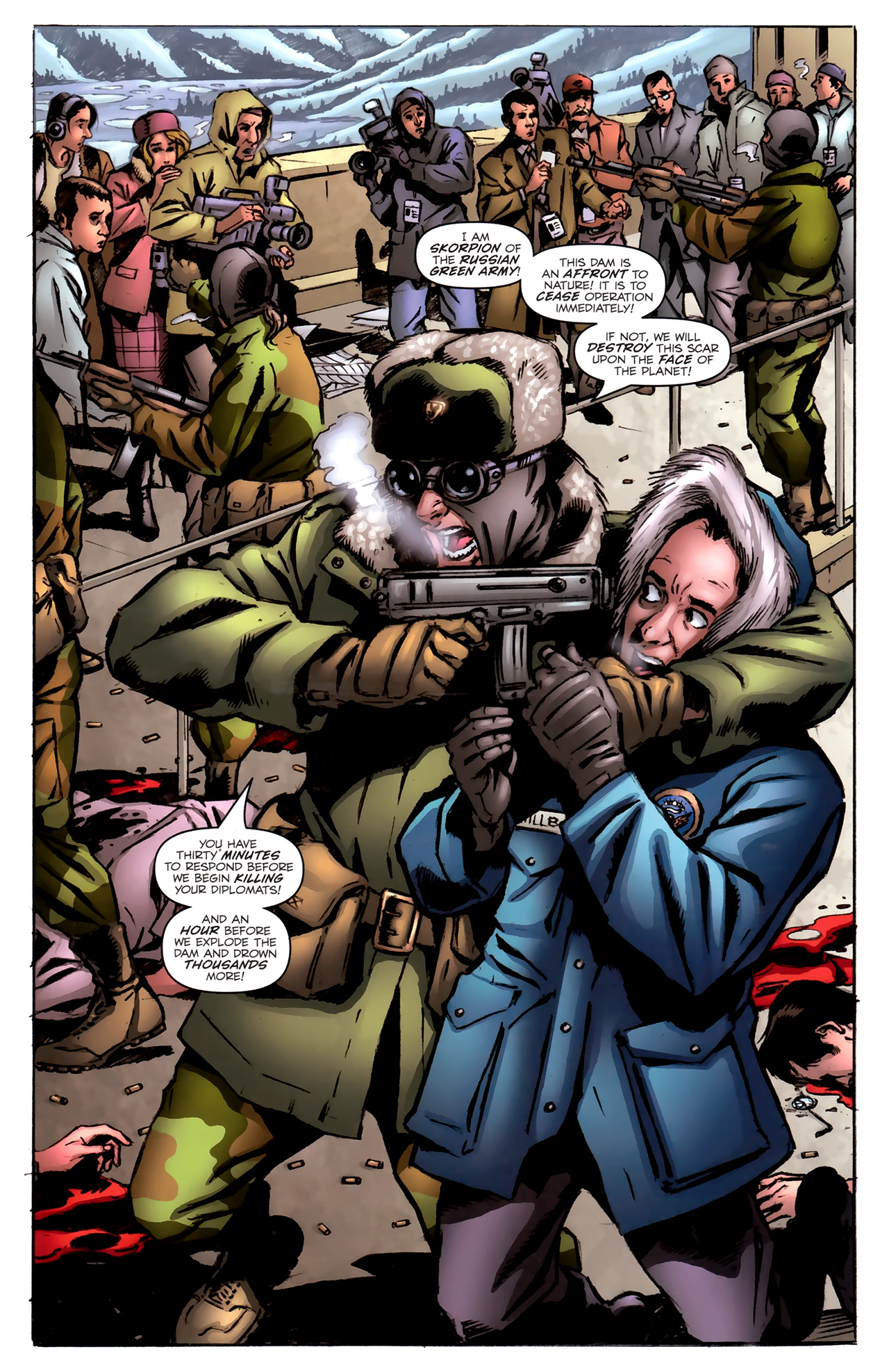 Read online G.I. Joe Movie Prequel comic -  Issue #4 - 5