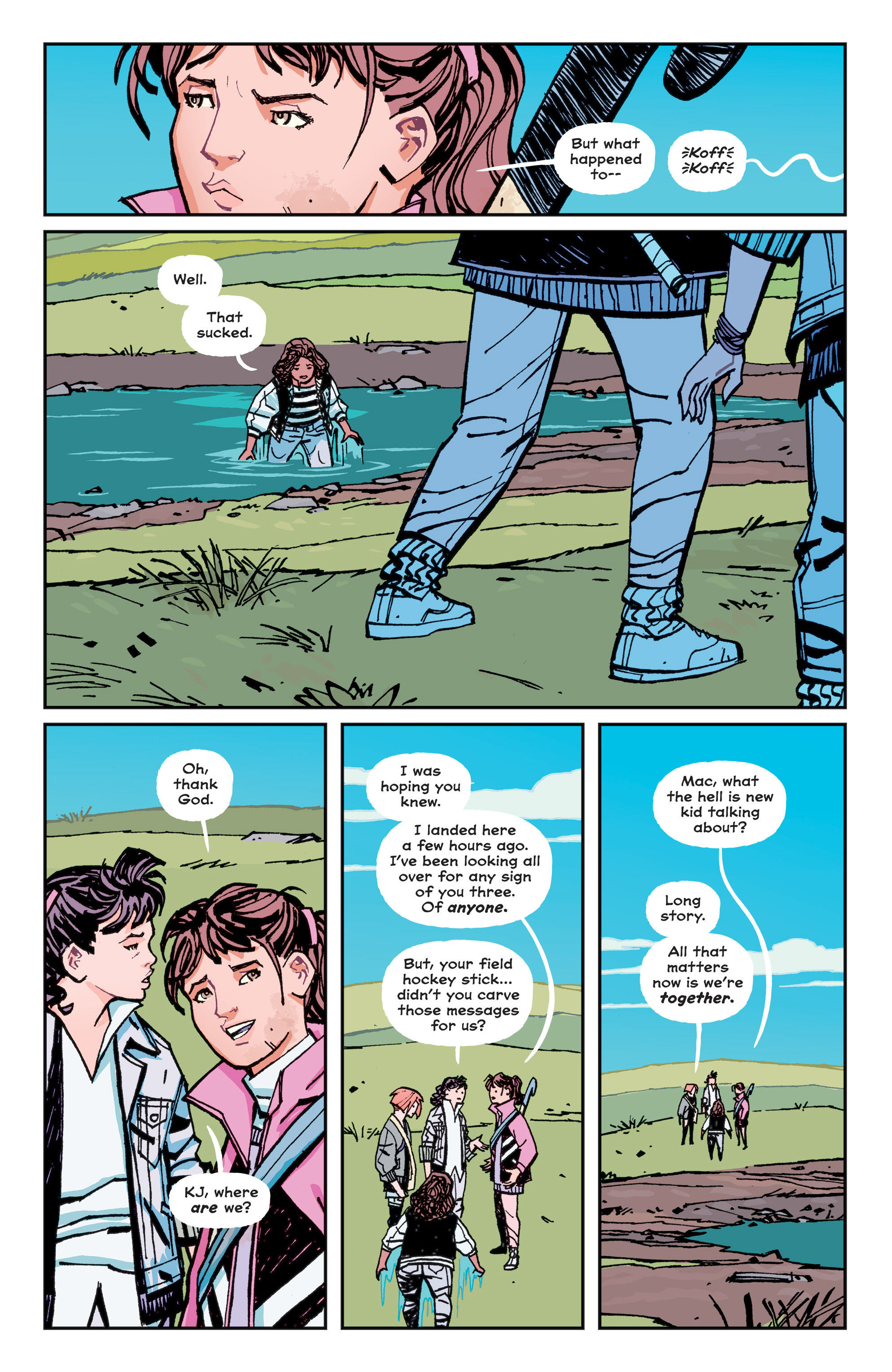 Read online Paper Girls comic -  Issue #10 - 27