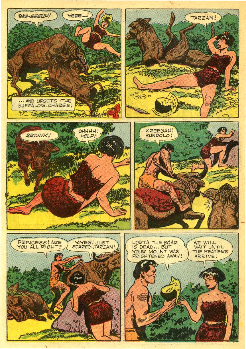 Read online Tarzan (1948) comic -  Issue #56 - 30