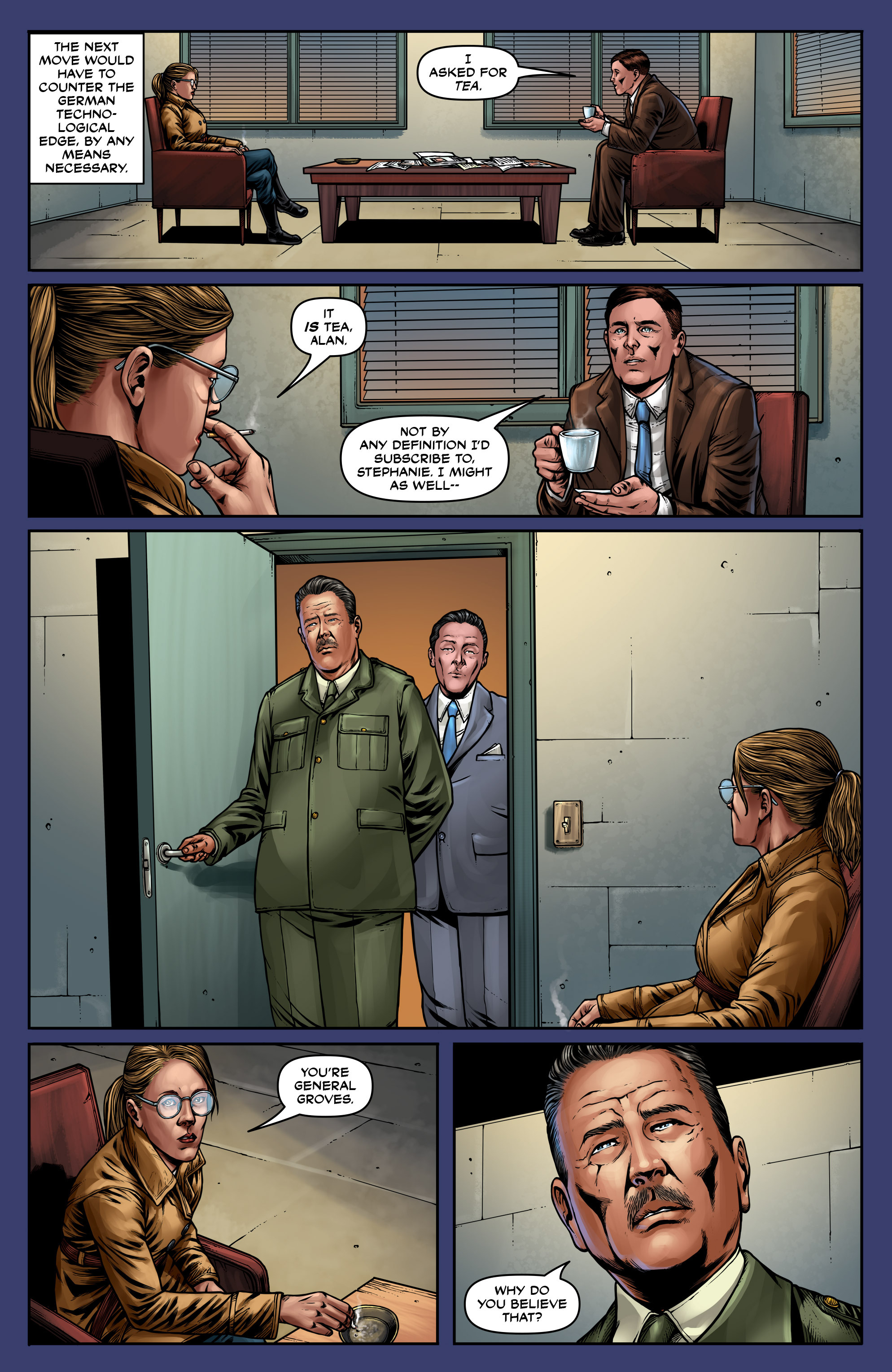 Read online Uber: Invasion comic -  Issue #5 - 5