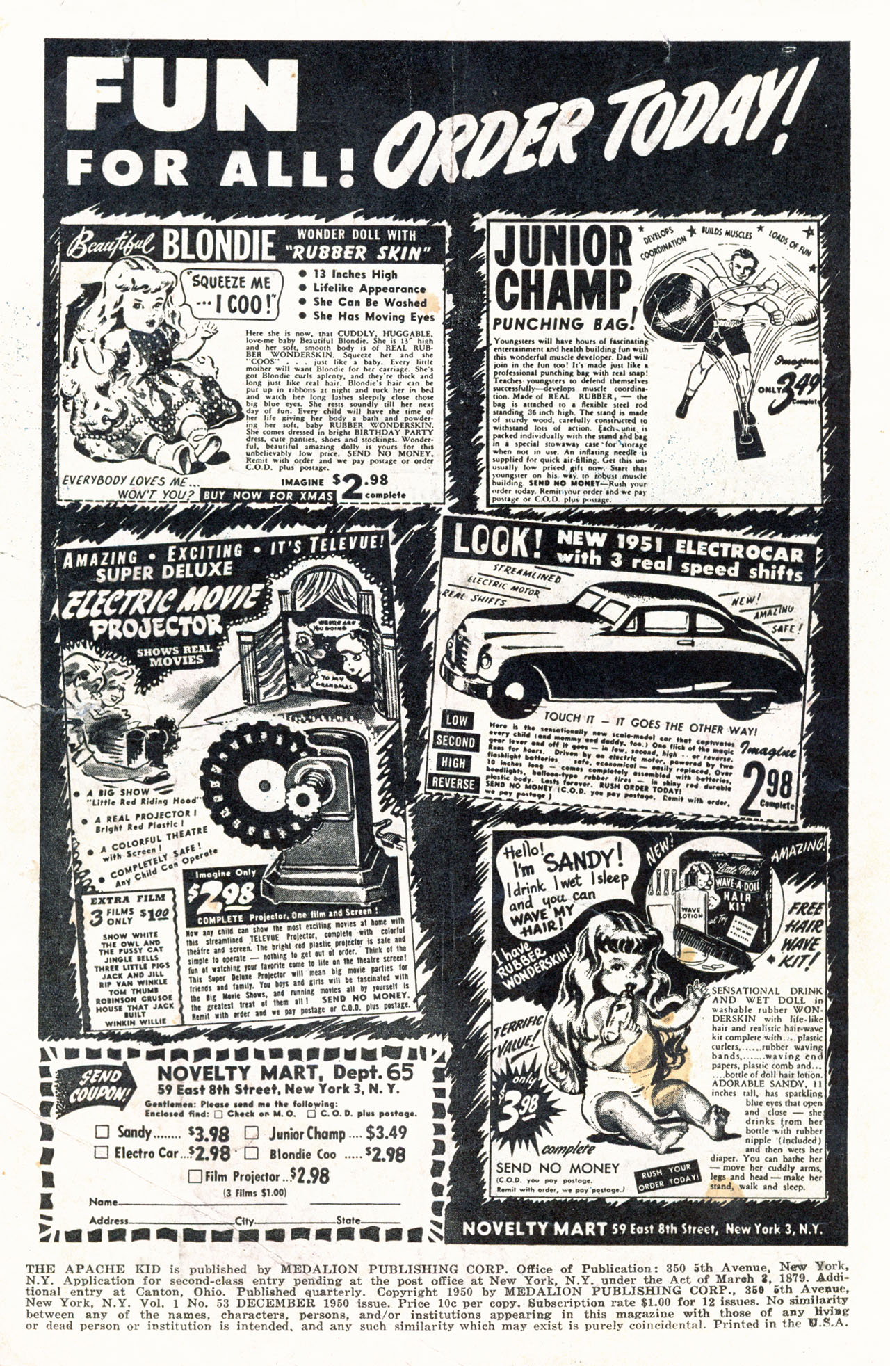 Read online Apache Kid comic -  Issue #53 - 2