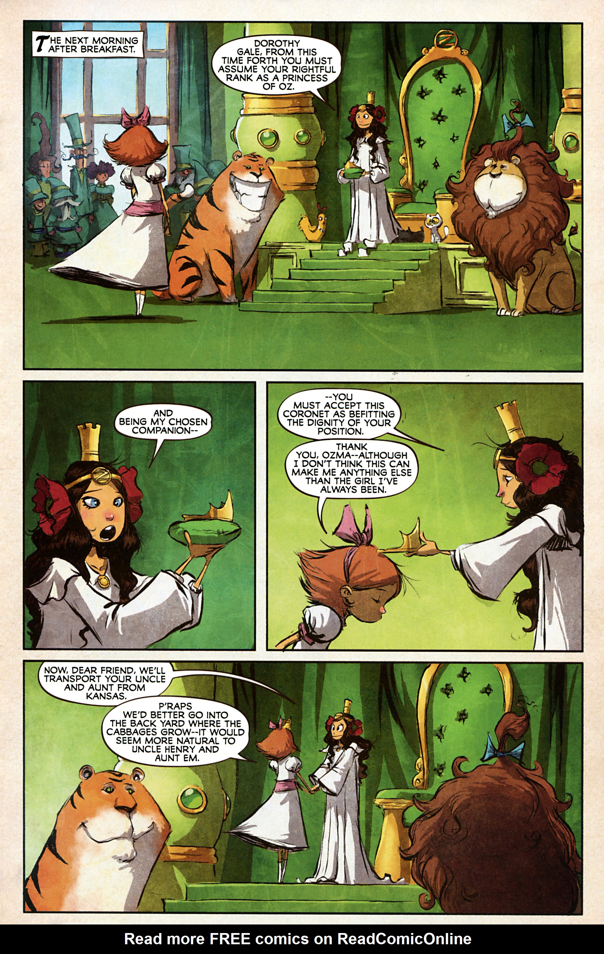 Read online The Emerald City of Oz comic -  Issue #1 - 18