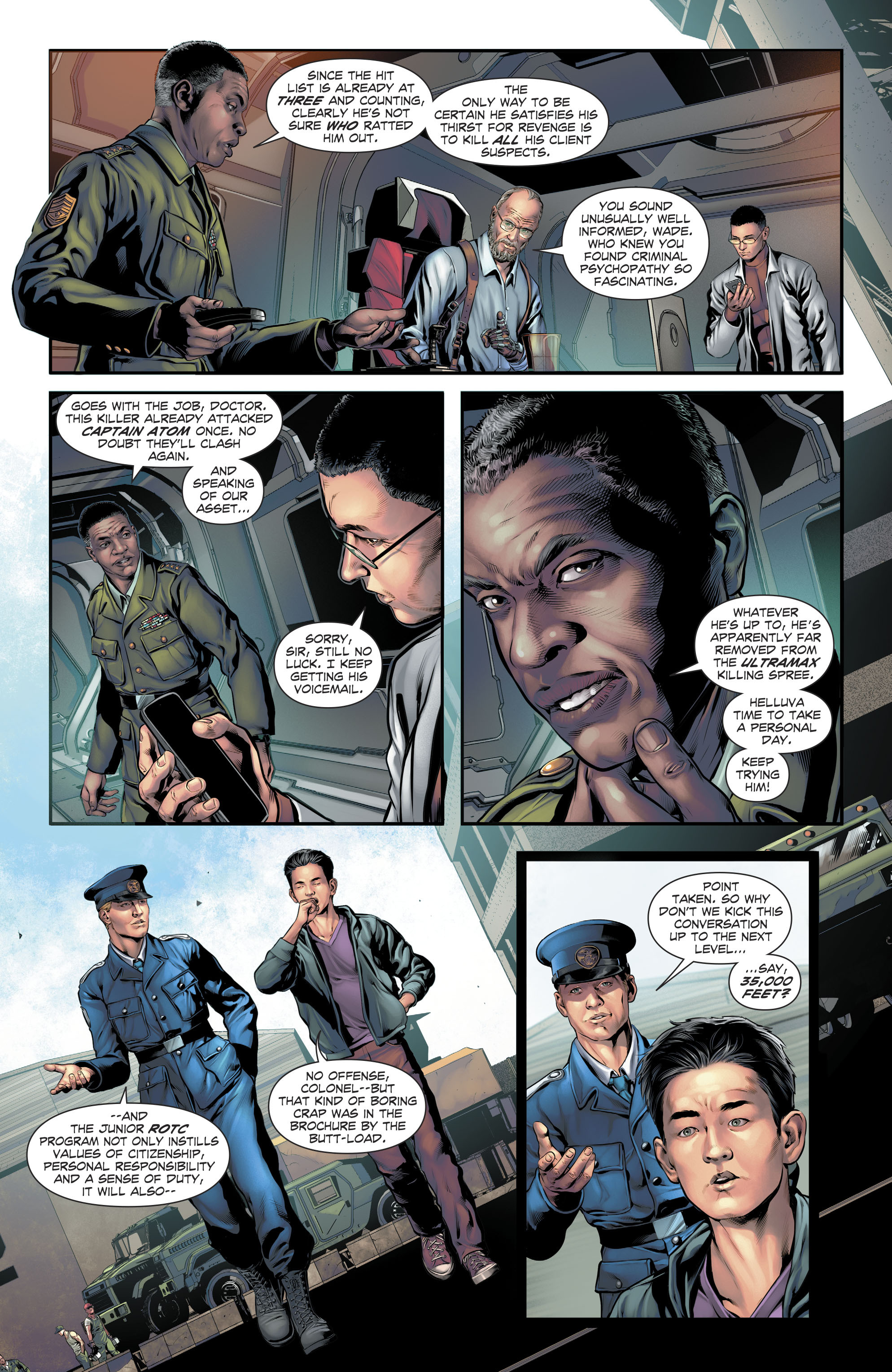 Read online The Fall and Rise of Captain Atom comic -  Issue #5 - 12