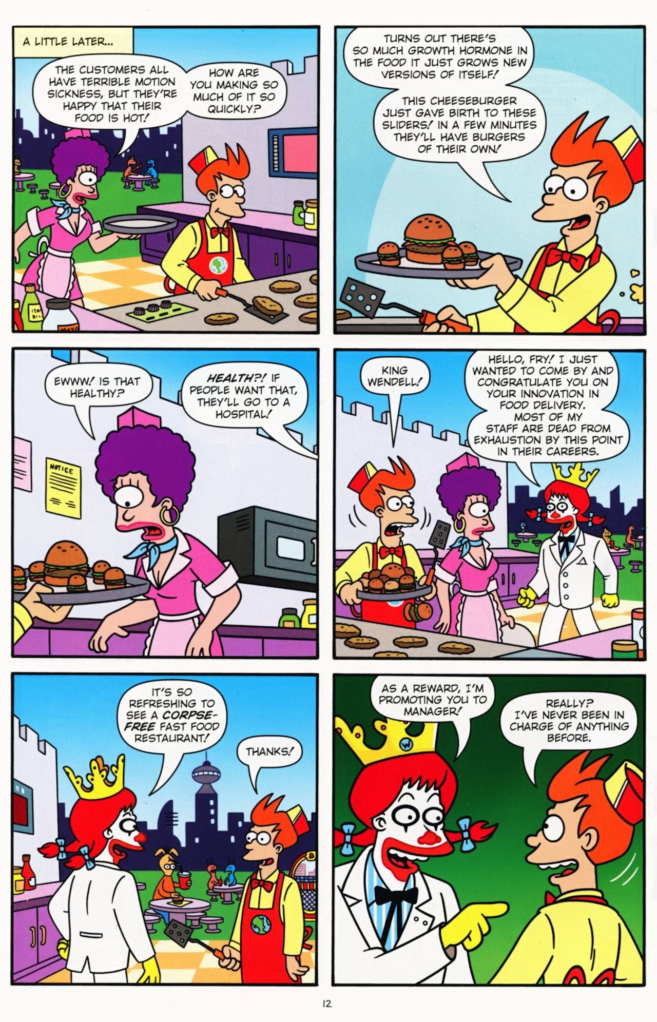 Read online Futurama Comics comic -  Issue #56 - 11