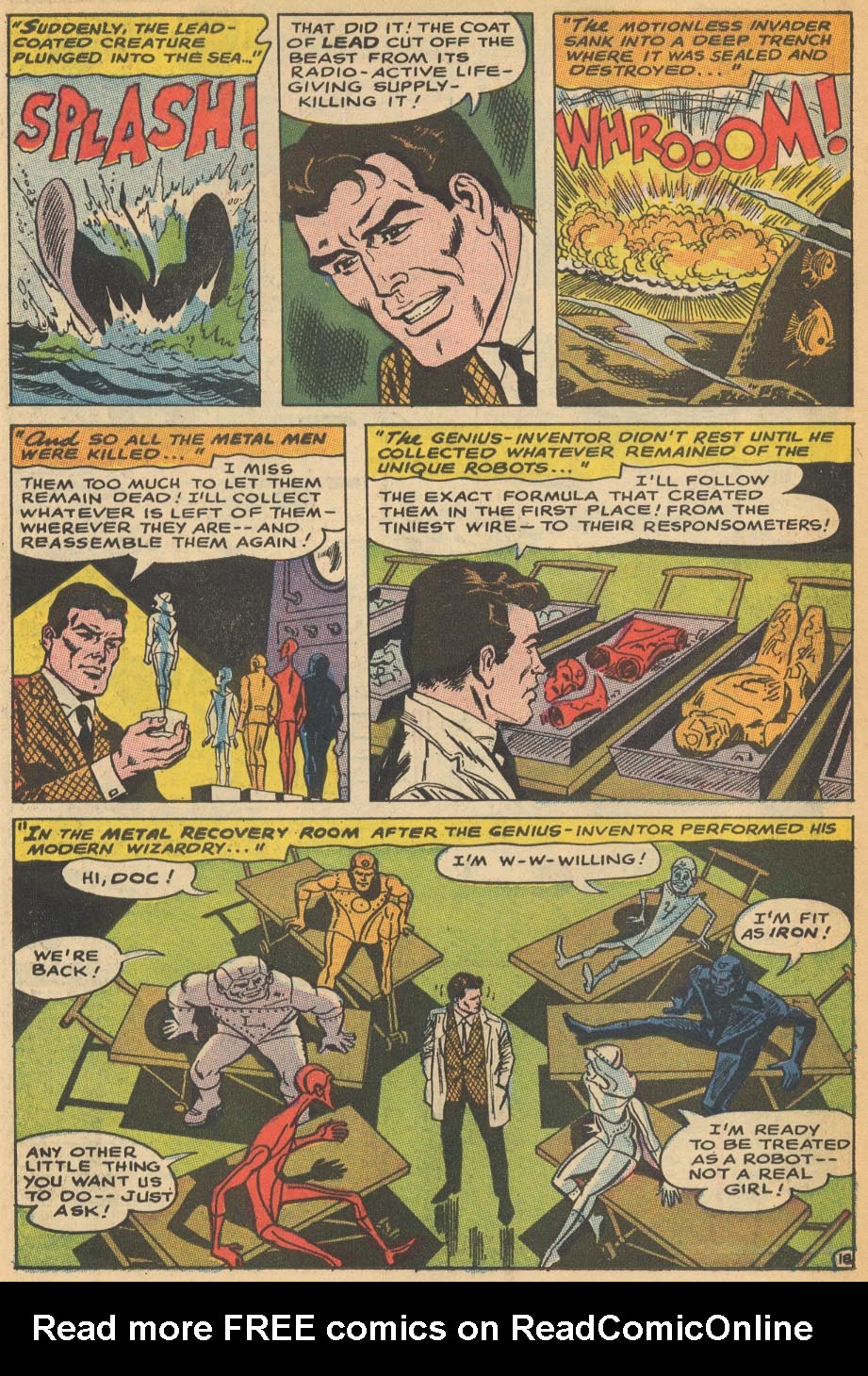 Read online Metal Men (1963) comic -  Issue #27 - 25