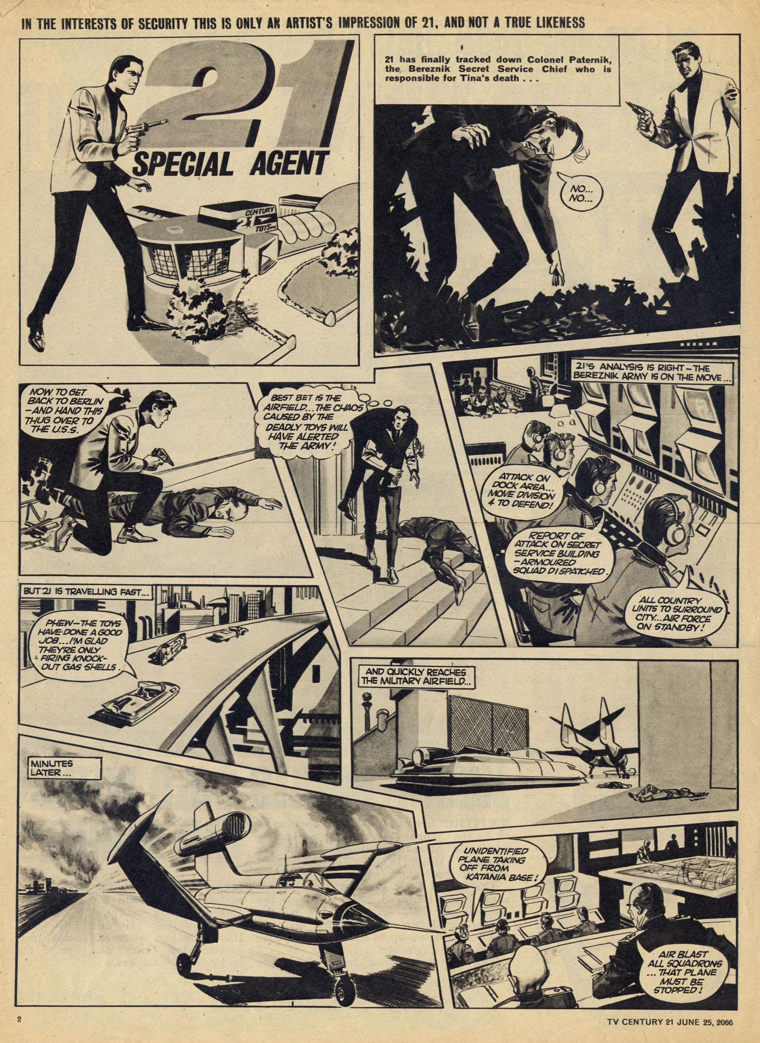 Read online TV Century 21 (TV 21) comic -  Issue #75 - 2