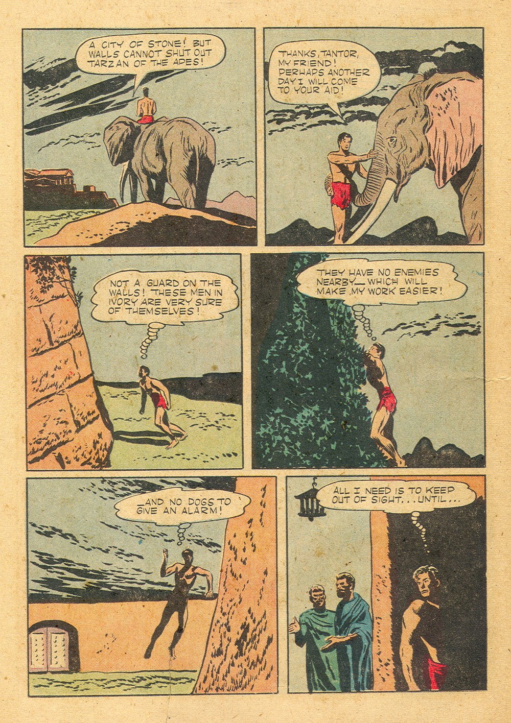 Read online Tarzan (1948) comic -  Issue #19 - 10