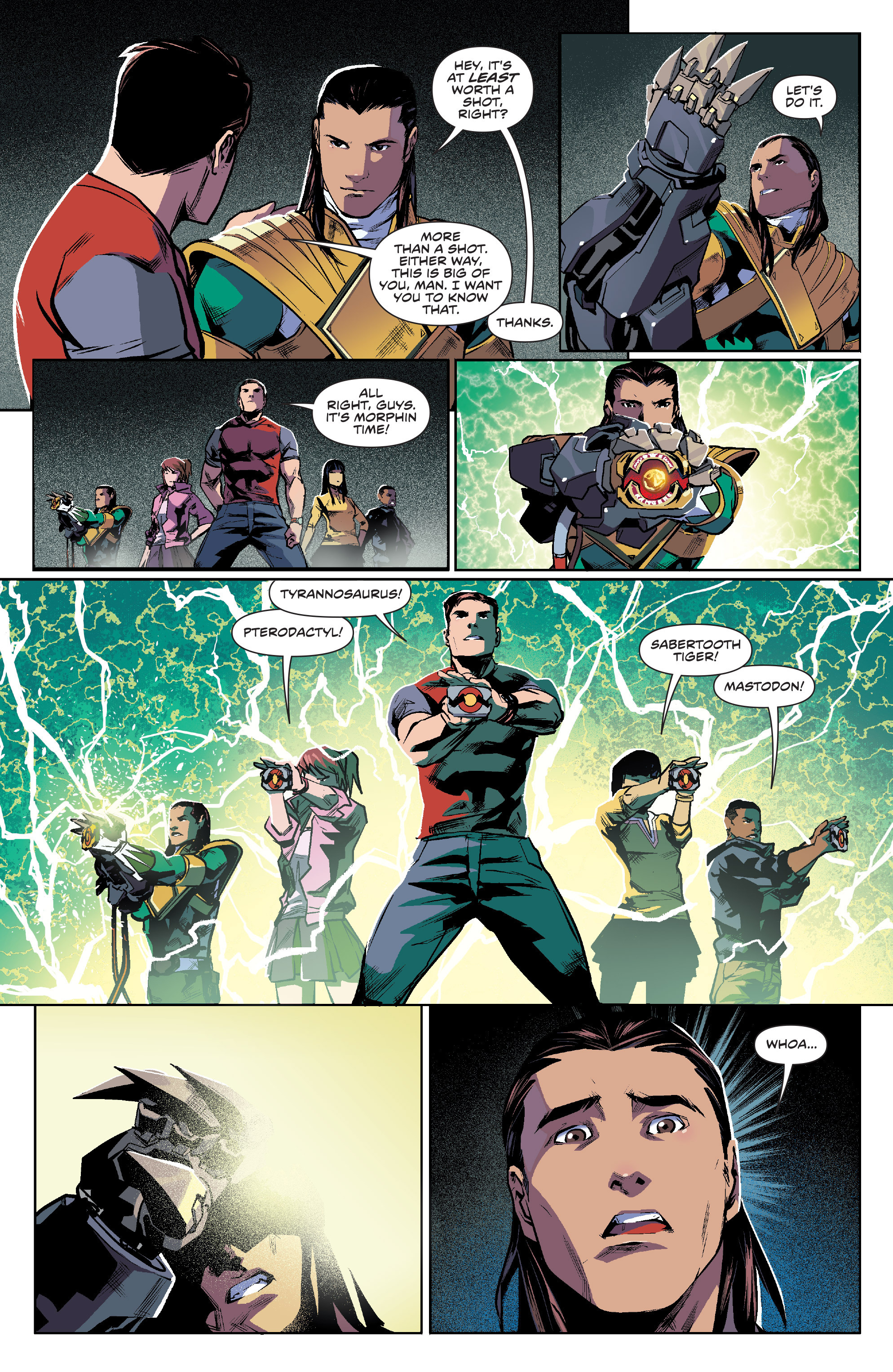 Read online Mighty Morphin Power Rangers comic -  Issue #8 - 21