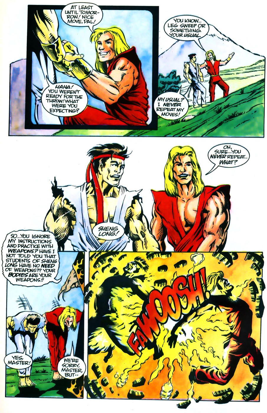 Read online Street Fighter (1994) comic -  Issue #2 - 22