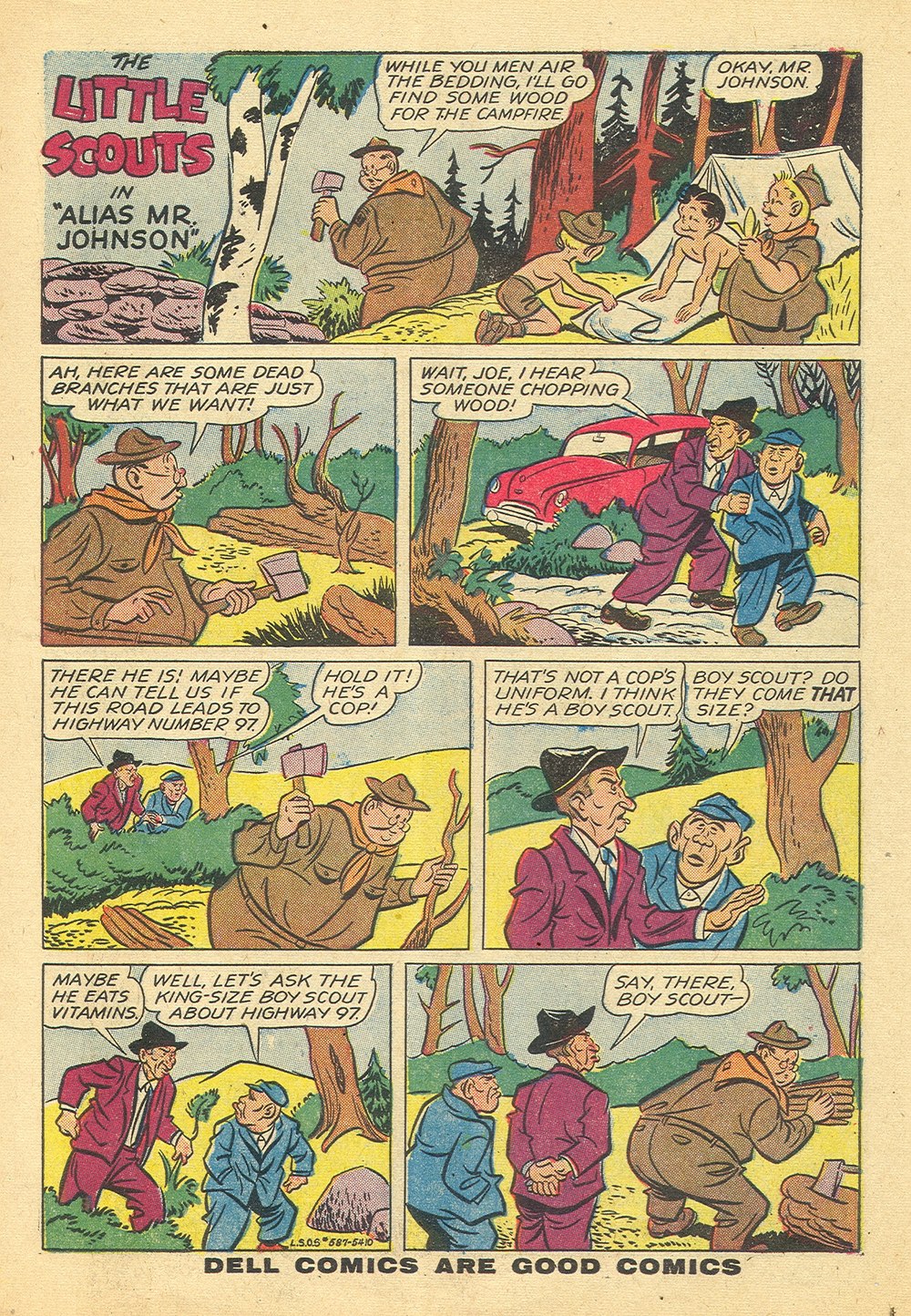 Read online Four Color Comics comic -  Issue #587 - 3