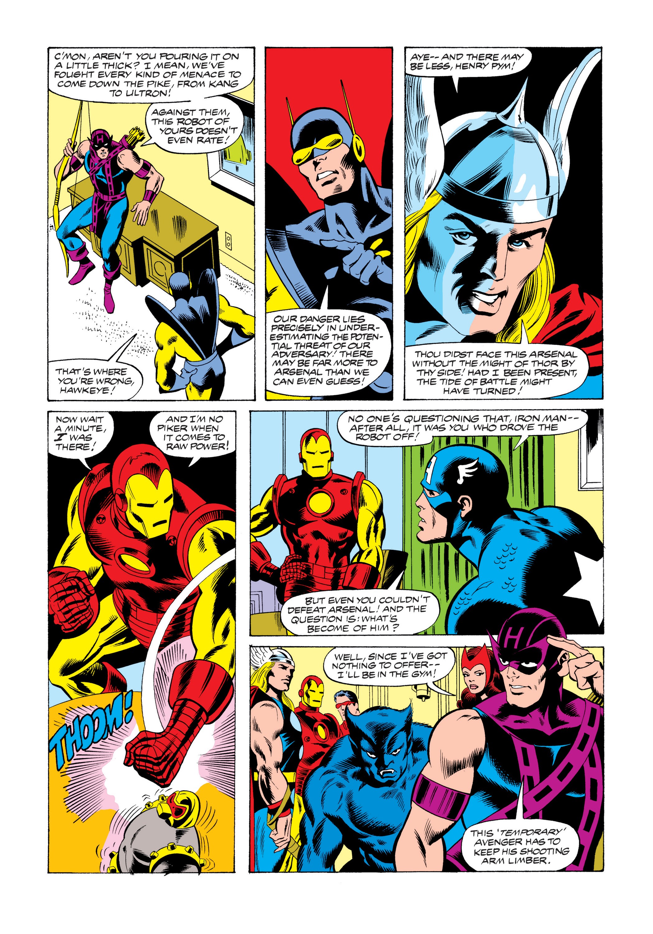 Read online Marvel Masterworks: The Avengers comic -  Issue # TPB 18 (Part 3) - 46