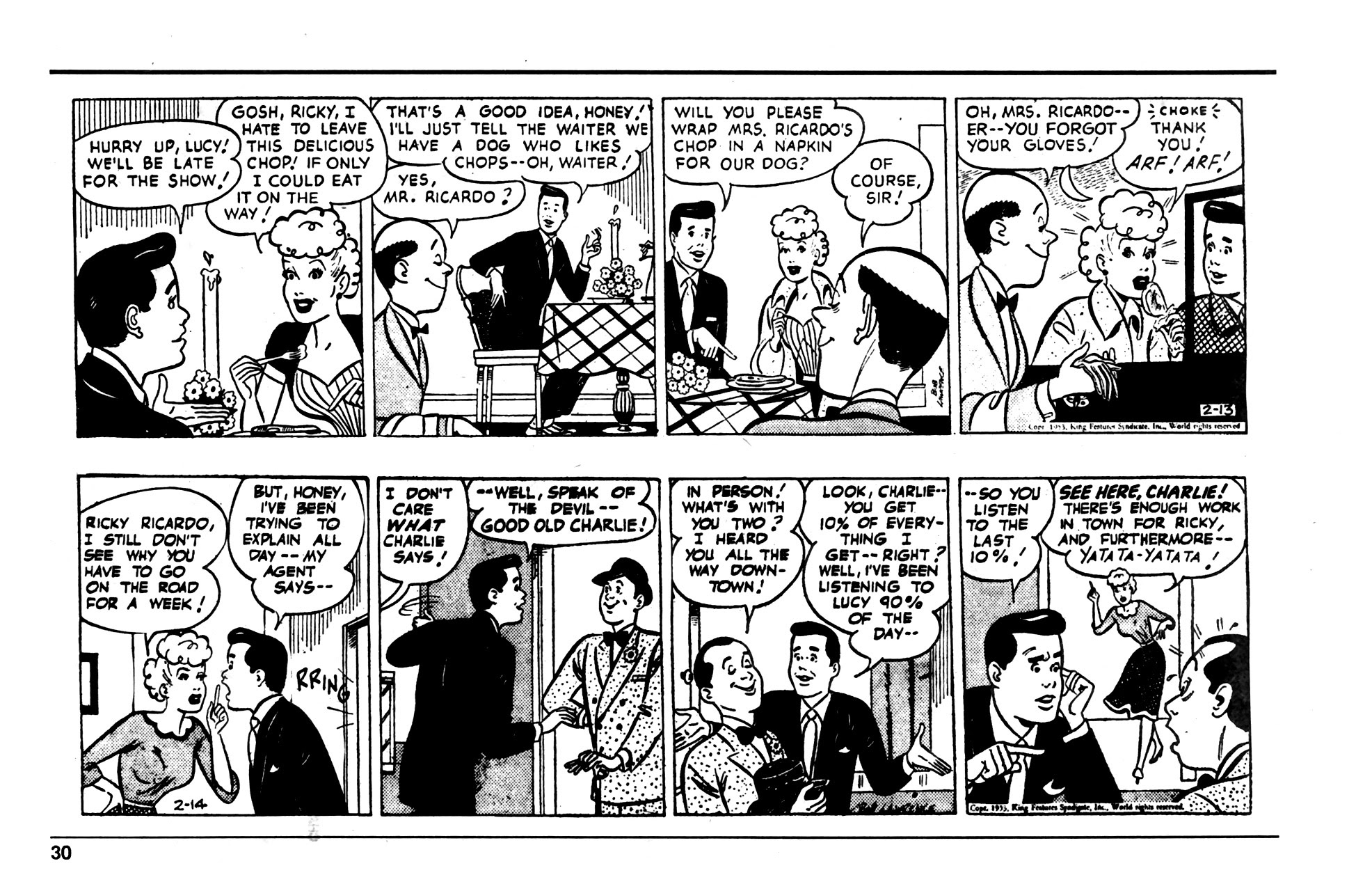 Read online I Love Lucy comic -  Issue #1 - 32