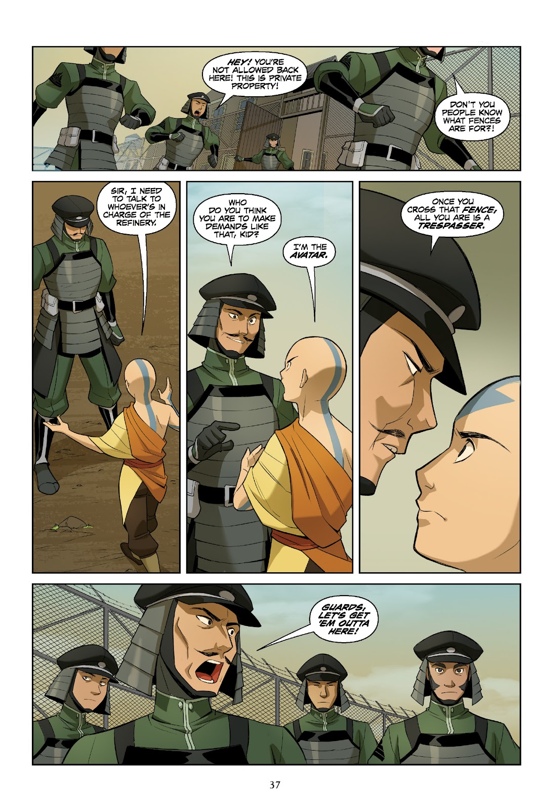 Nickelodeon Avatar: The Last Airbender - The Rift issue Omnibus (Part 1) - Page 37
