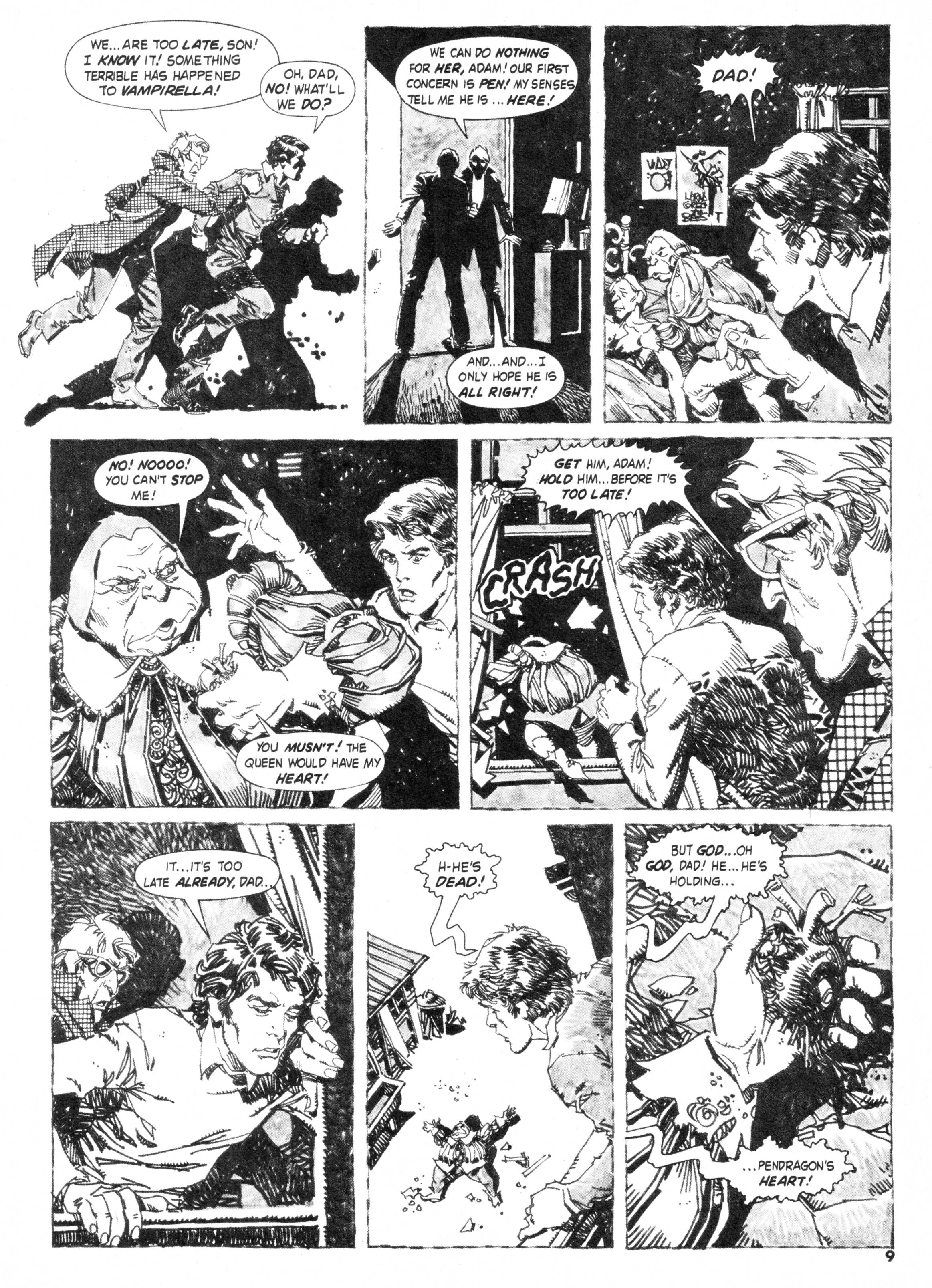 Read online Vampirella (1969) comic -  Issue #61 - 9
