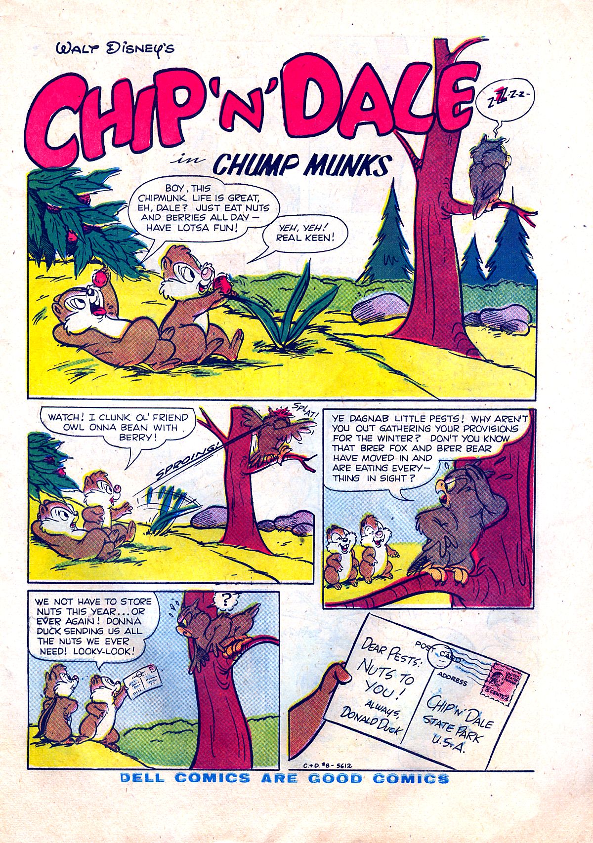 Read online Walt Disney's Chip 'N' Dale comic -  Issue #8 - 3