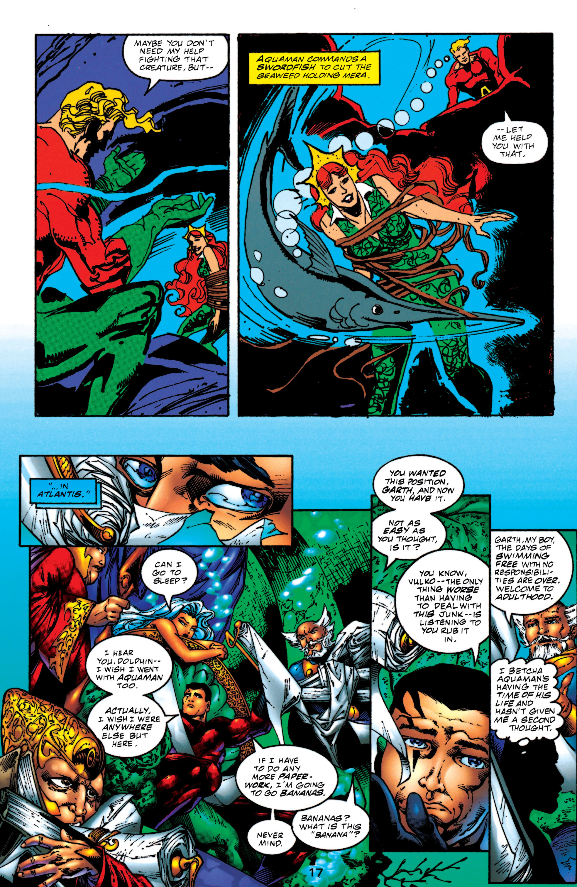 Aquaman (1994) Issue #52 #58 - English 17