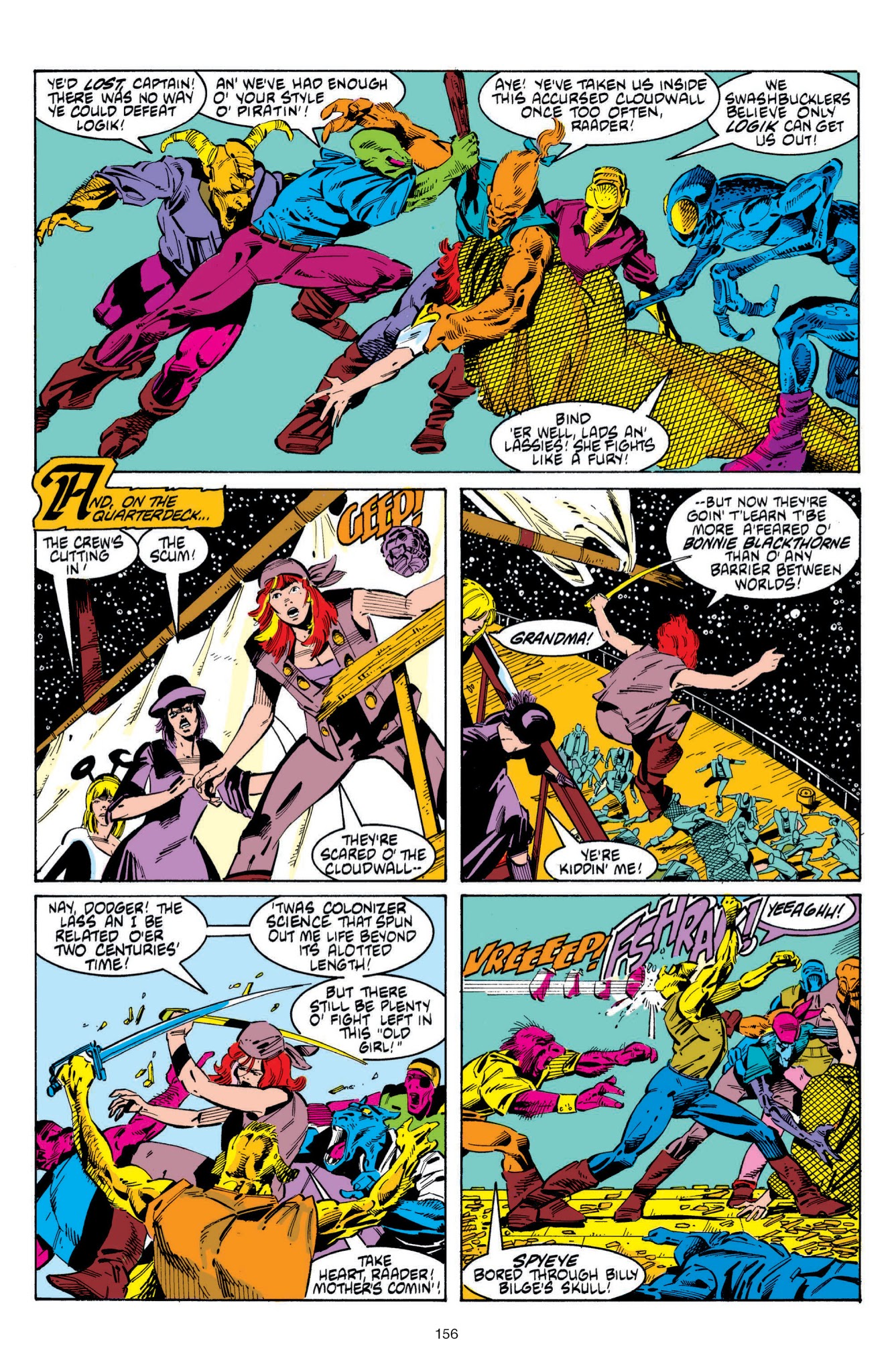 Read online Swords of the Swashbucklers comic -  Issue # TPB - 146