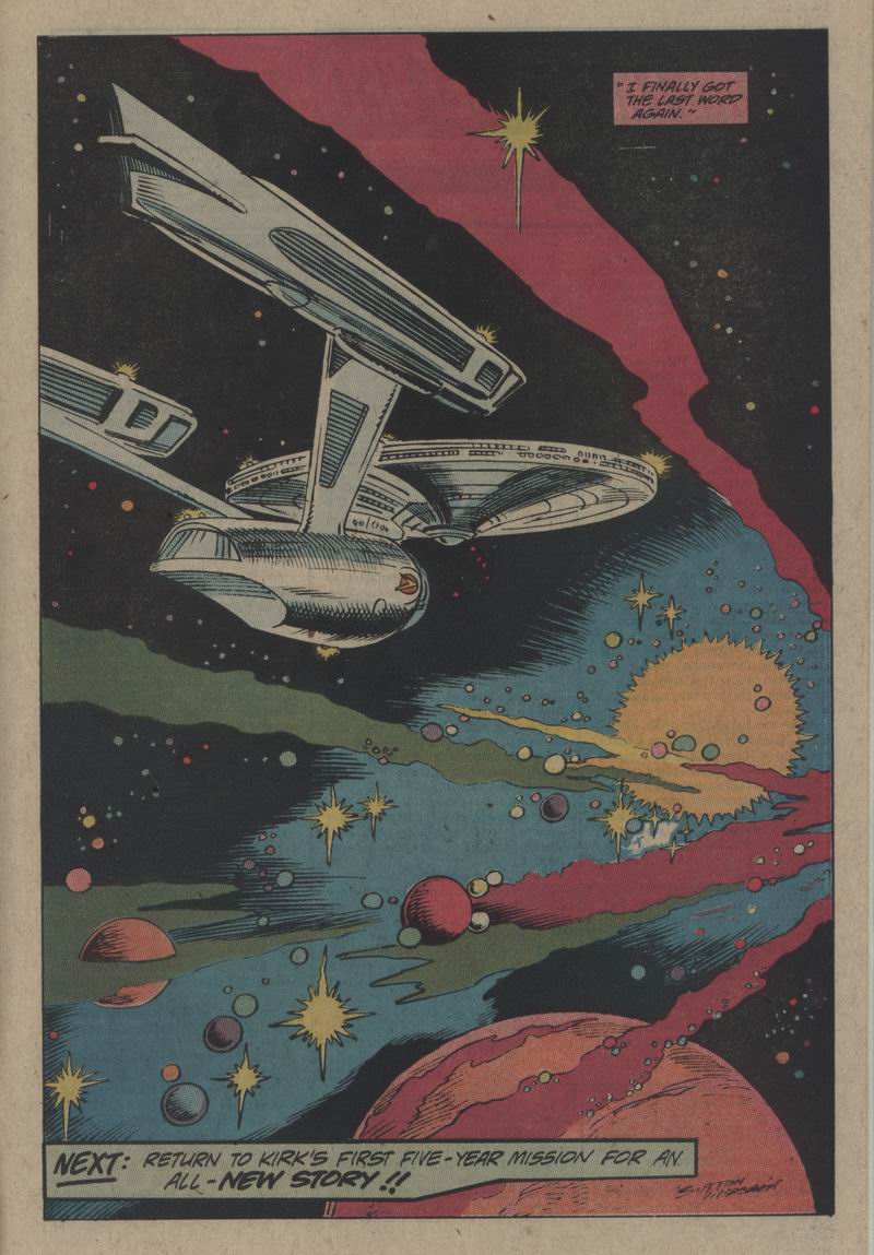 Read online Star Trek (1984) comic -  Issue #55 - 22