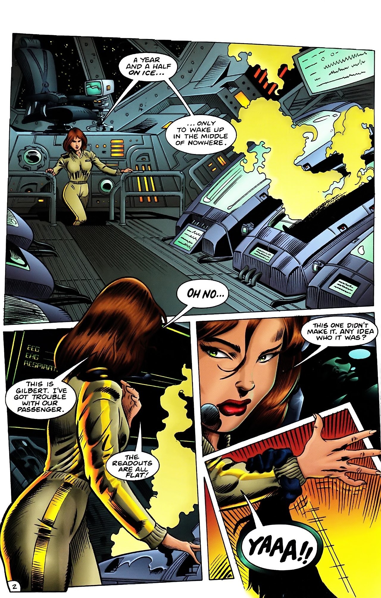 Read online Caged Heat 3000 comic -  Issue #1 - 4