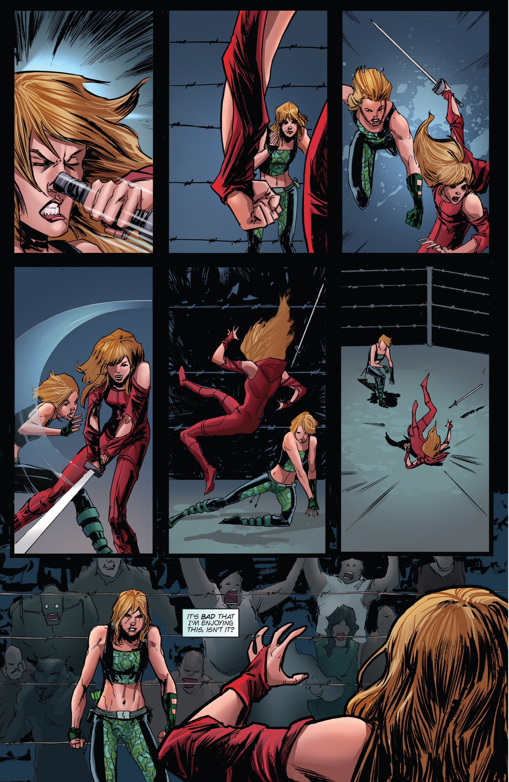 Read online Grimm Fairy Tales presents Robyn Hood (2014) comic -  Issue #5 - 12